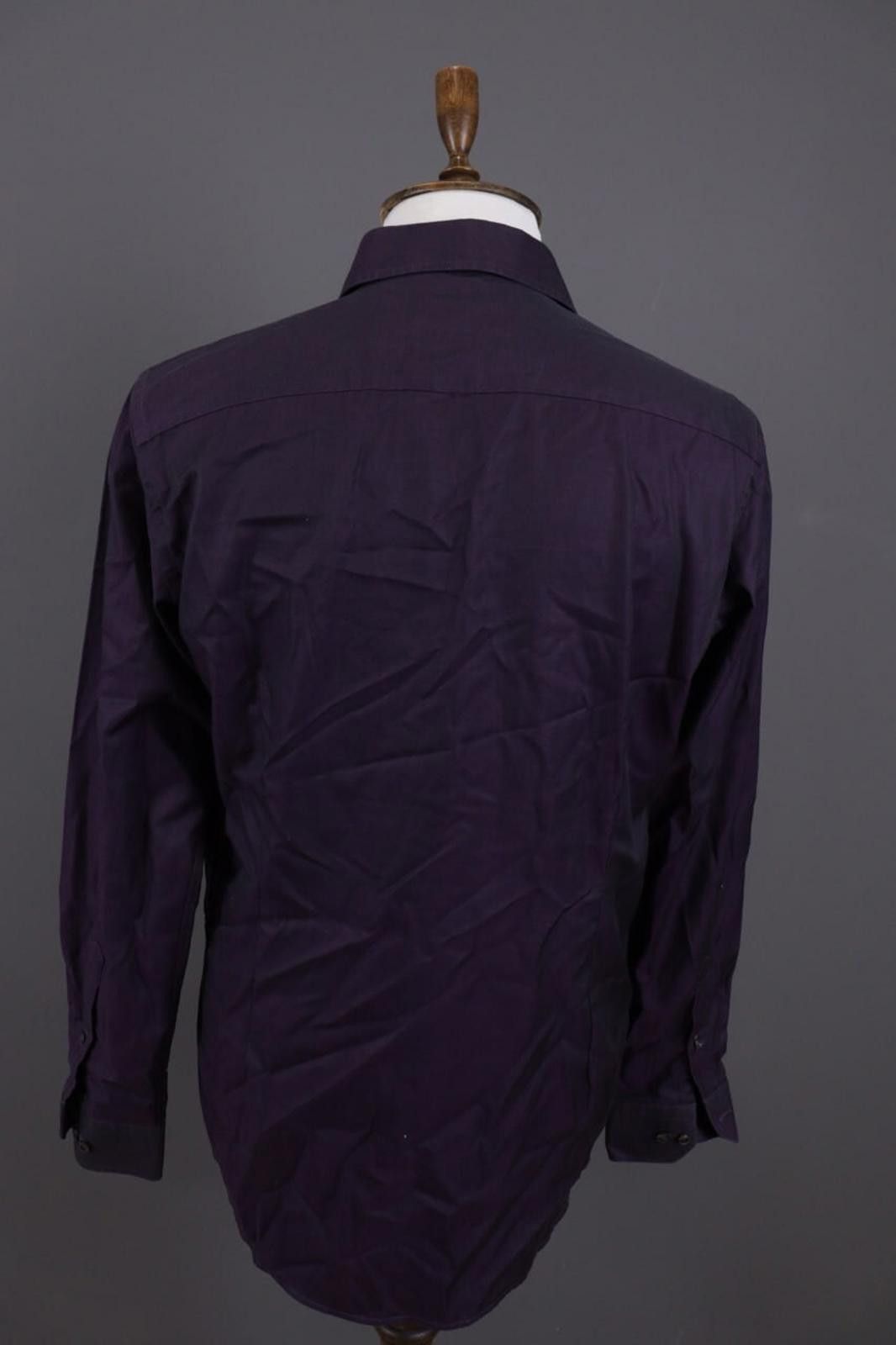 Eton Eton Contemporary Purple Signature Twill Shirt Size 42 / 16 Size US M / EU 48-50 / 2 - 11 Thumbnail