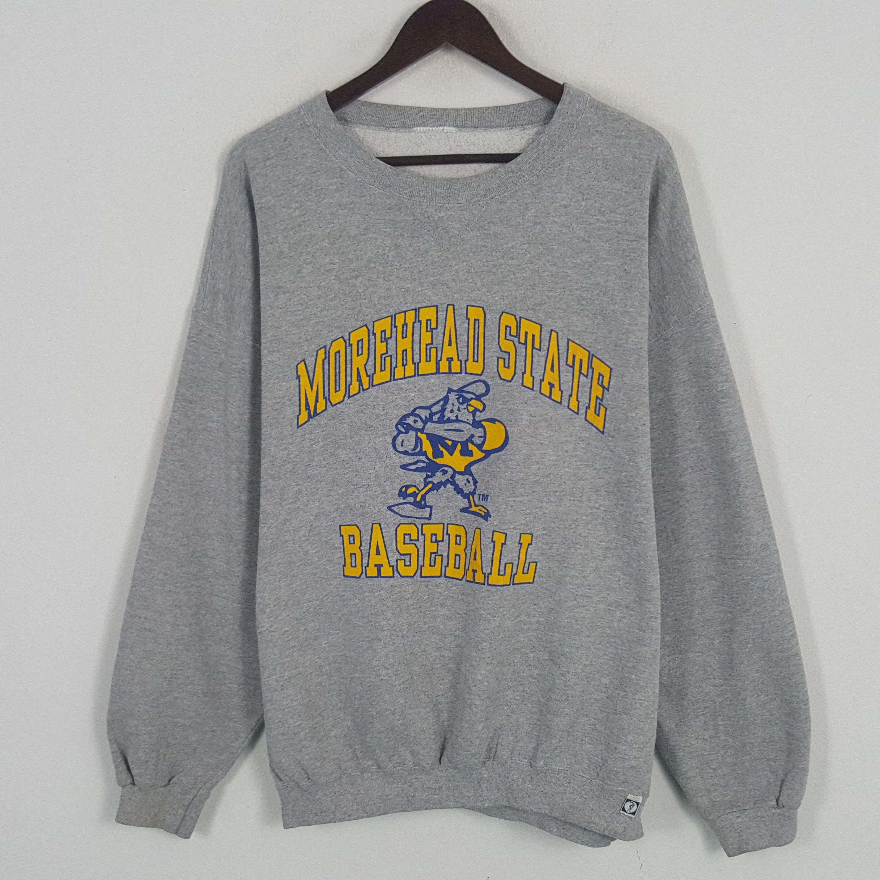 Vintage Vintage Morehead State Baseball Sweatshirt Size US L / EU 52-54 / 3 - 1 Thumbnail
