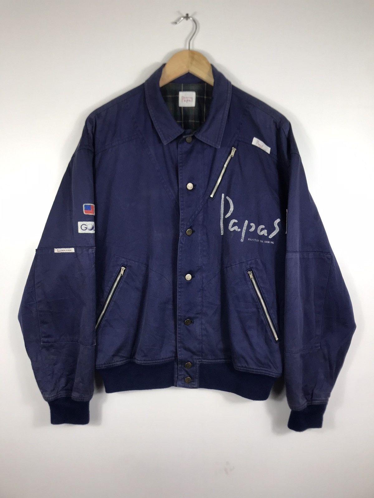 Vintage ⚡️Vintage Papas Golf Paris Bomber Jacket Size US M / EU 48-50 / 2 - 1 Thumbnail