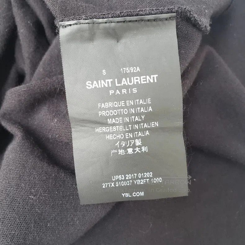 Saint Laurent Paris SAINT LAURENT 18SS SL Shield T. Size US S / EU 44-46 / 1 - 5 Thumbnail