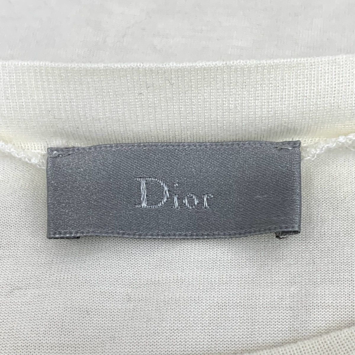 Dior White Short Sleeve Graphic Print T-Shirt Size US XL / EU 56 / 4 - 5 Thumbnail