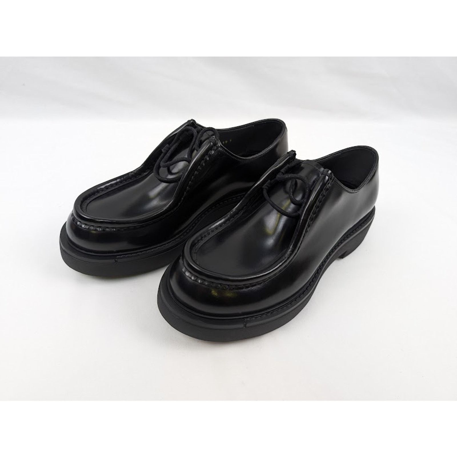 Prada o1rshd1 Q:2 / Calzature Uomo Shoes in Nero Size US 9 / EU 42 - 2 Thumbnail