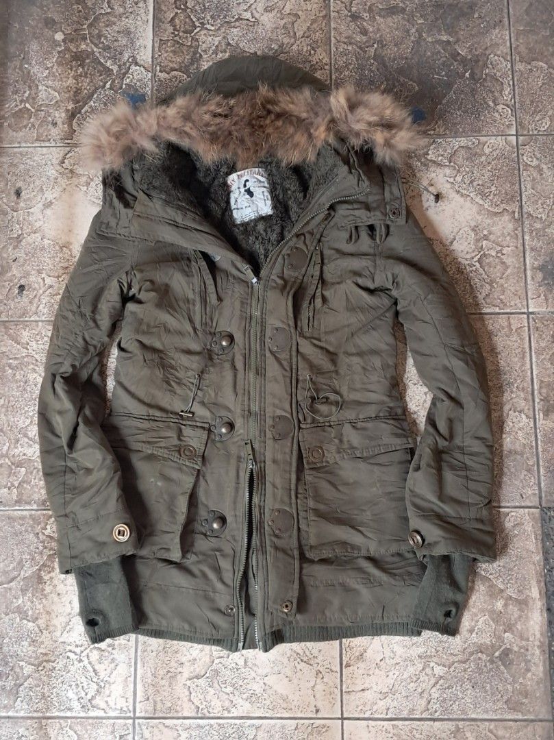 SLY SLY MILITARY Fur Parka | Grailed