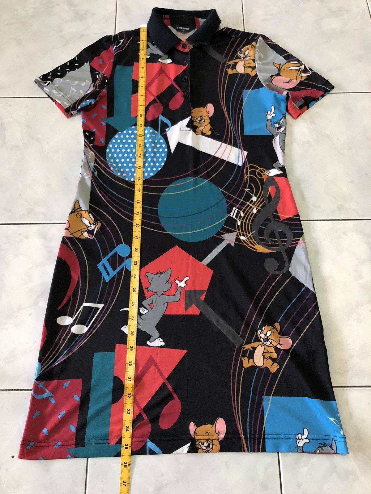 Japanese Brand Sparks Japan Tom and Jerry Cartoon Disney All Over Print Size XXL / US 16-18 / IT 52-54 - 19 Thumbnail