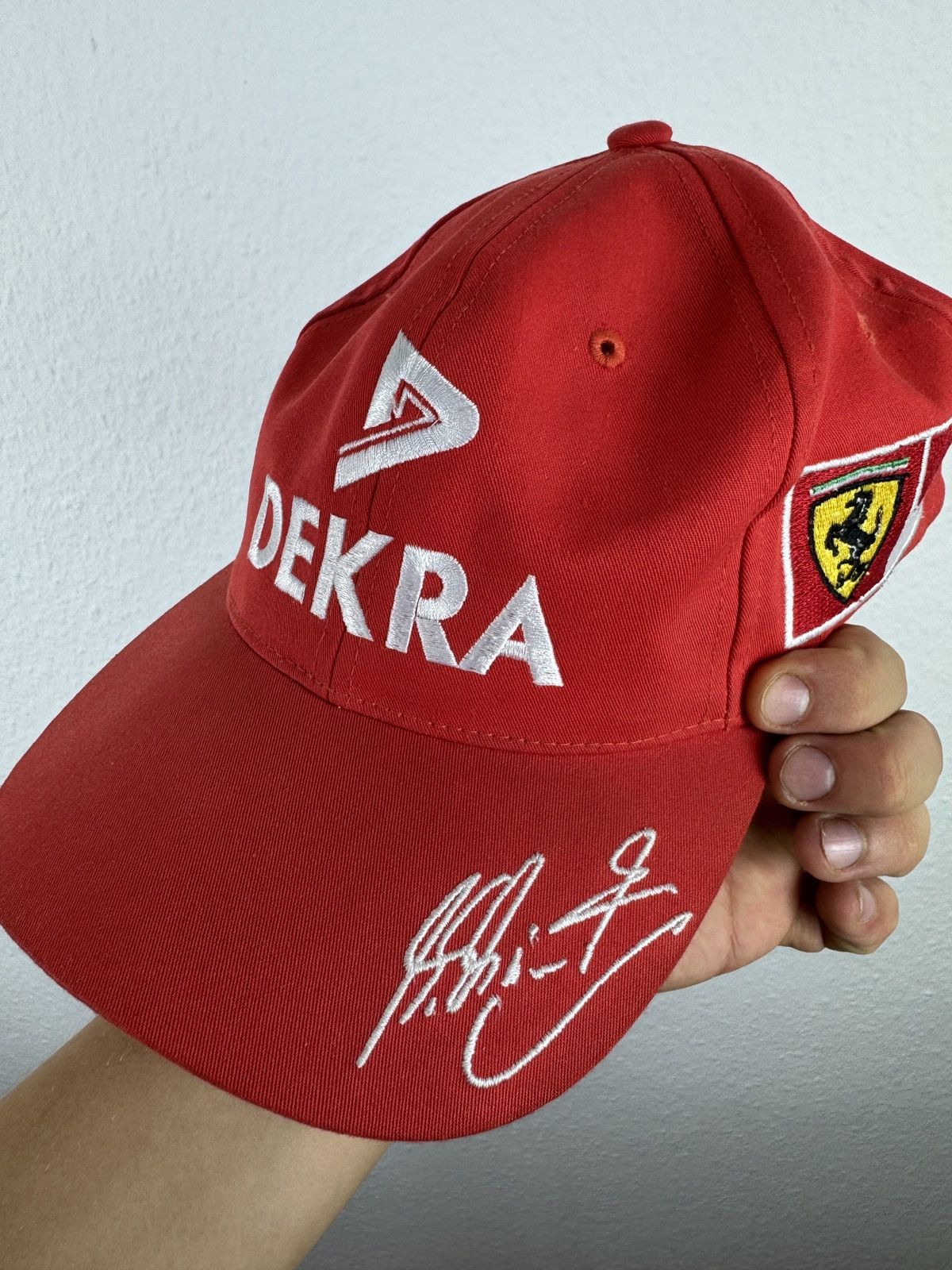 Ferrari Dekra Ferrari Michael Schumacher Collection Red Cap F1 Size ONE SIZE - 3 Thumbnail