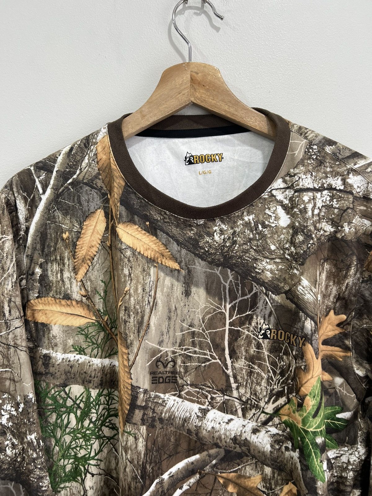Vintage Vintage Real Tree Camo Longsleeve Shirt mossy oaks crewneck Size US L / EU 52-54 / 3 - 3 Thumbnail