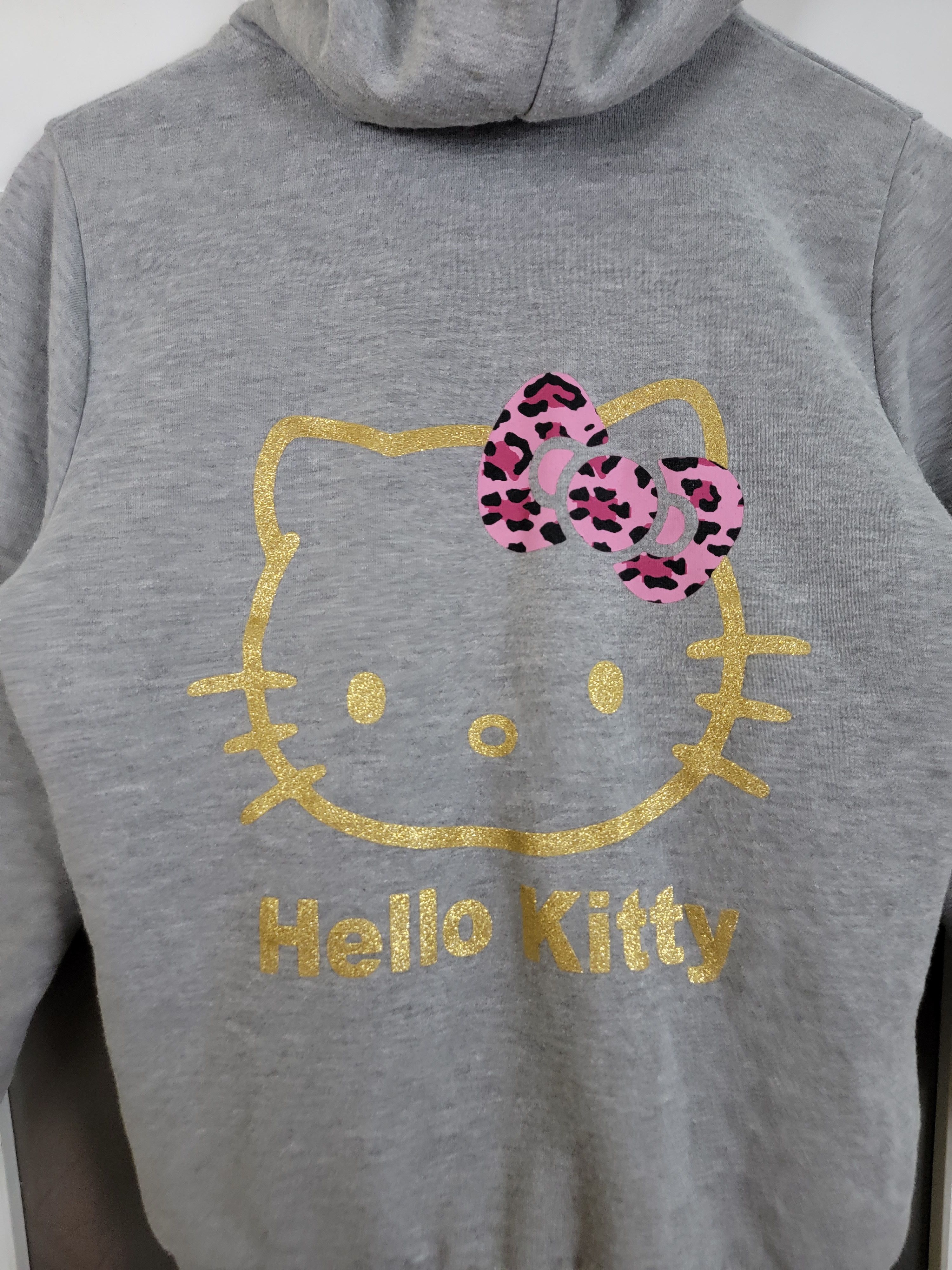 Disney × Japanese Brand × Vintage Vintage Hello Kitty Zipper Hoodies Size US L / EU 52-54 / 3 - 5 Thumbnail