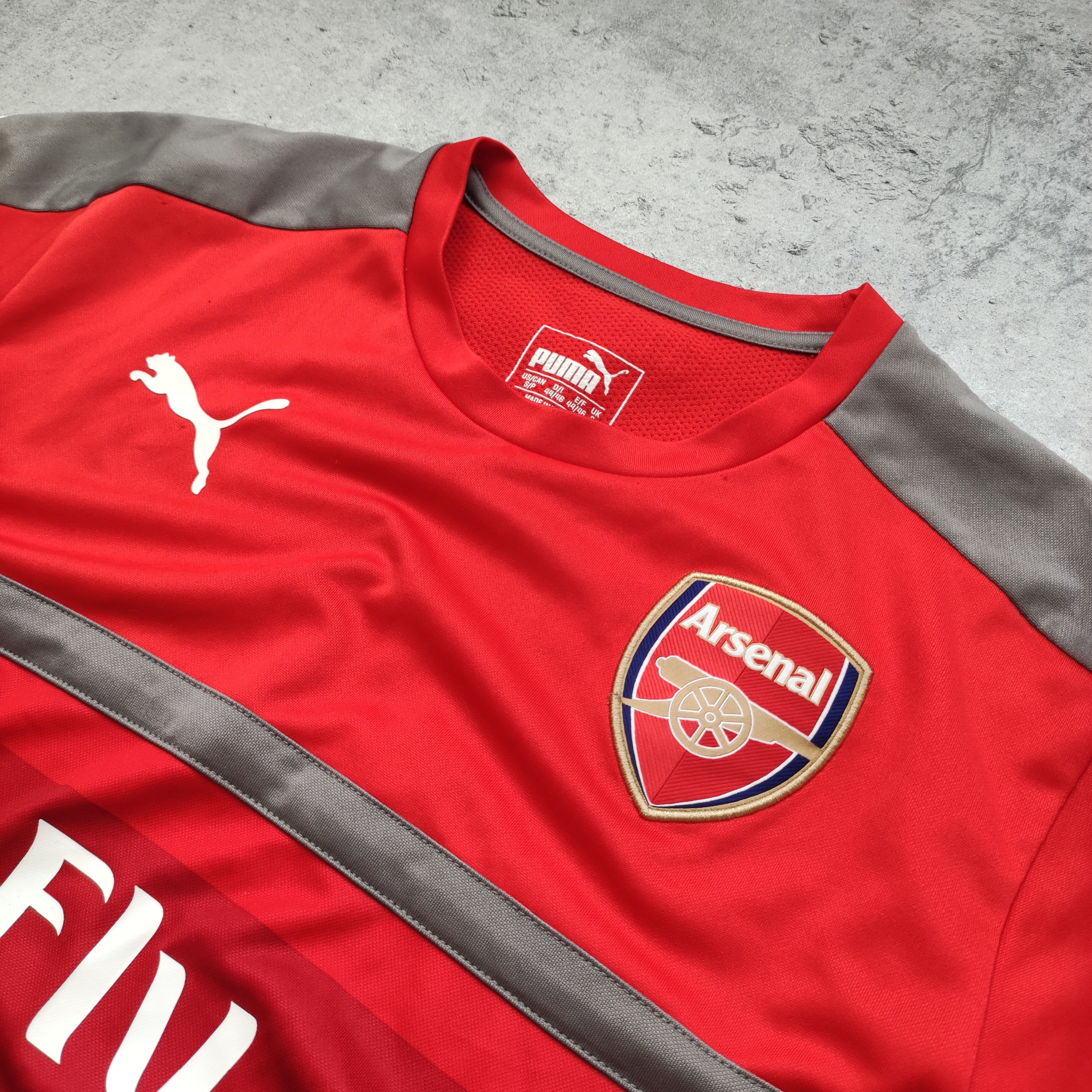 Vintage RARE 16/17 Puma x Arsenal London Training Football Jersey Size US S / EU 44-46 / 1 - 5 Thumbnail