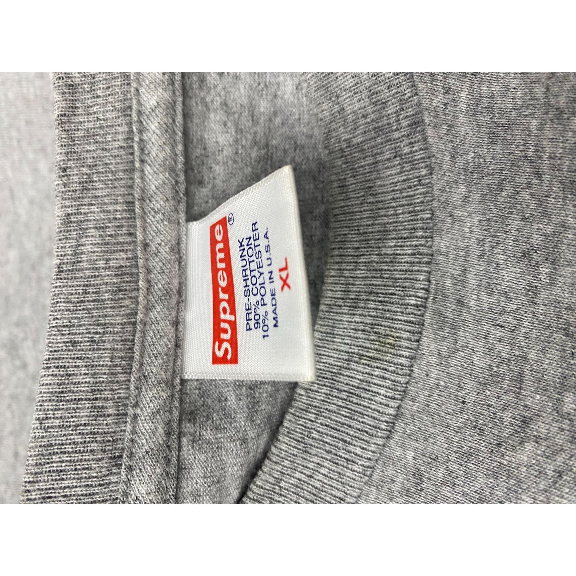 Supreme SUPREME SUPPORT UNIT TEE HEATHER GREY (FW21) SZ XL Size US XL / EU 56 / 4 - 3 Thumbnail