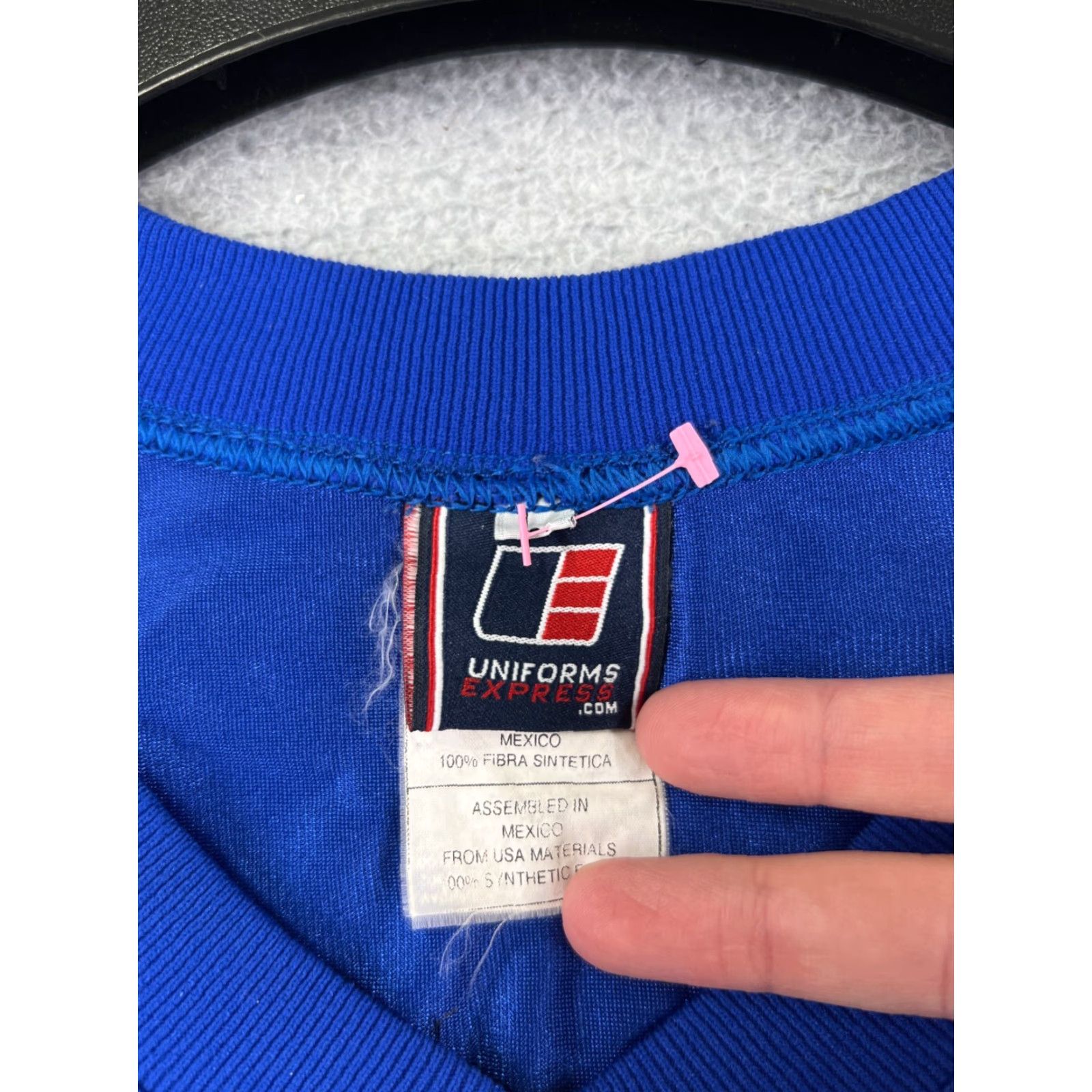 Vintage VINTAGE Carfax Jersey Shirt Adult Large Blue Yellow #99 Short Sleeve Nylon Logo Embroidered Mens T-Shirt Car Size US L / EU 52-54 / 3 - 7 Thumbnail