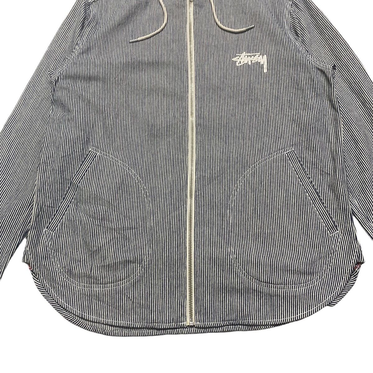 Stussy Stussy Hickory Work Shirt Hooded Embroidery Size US M / EU 48-50 / 2 - 6 Thumbnail