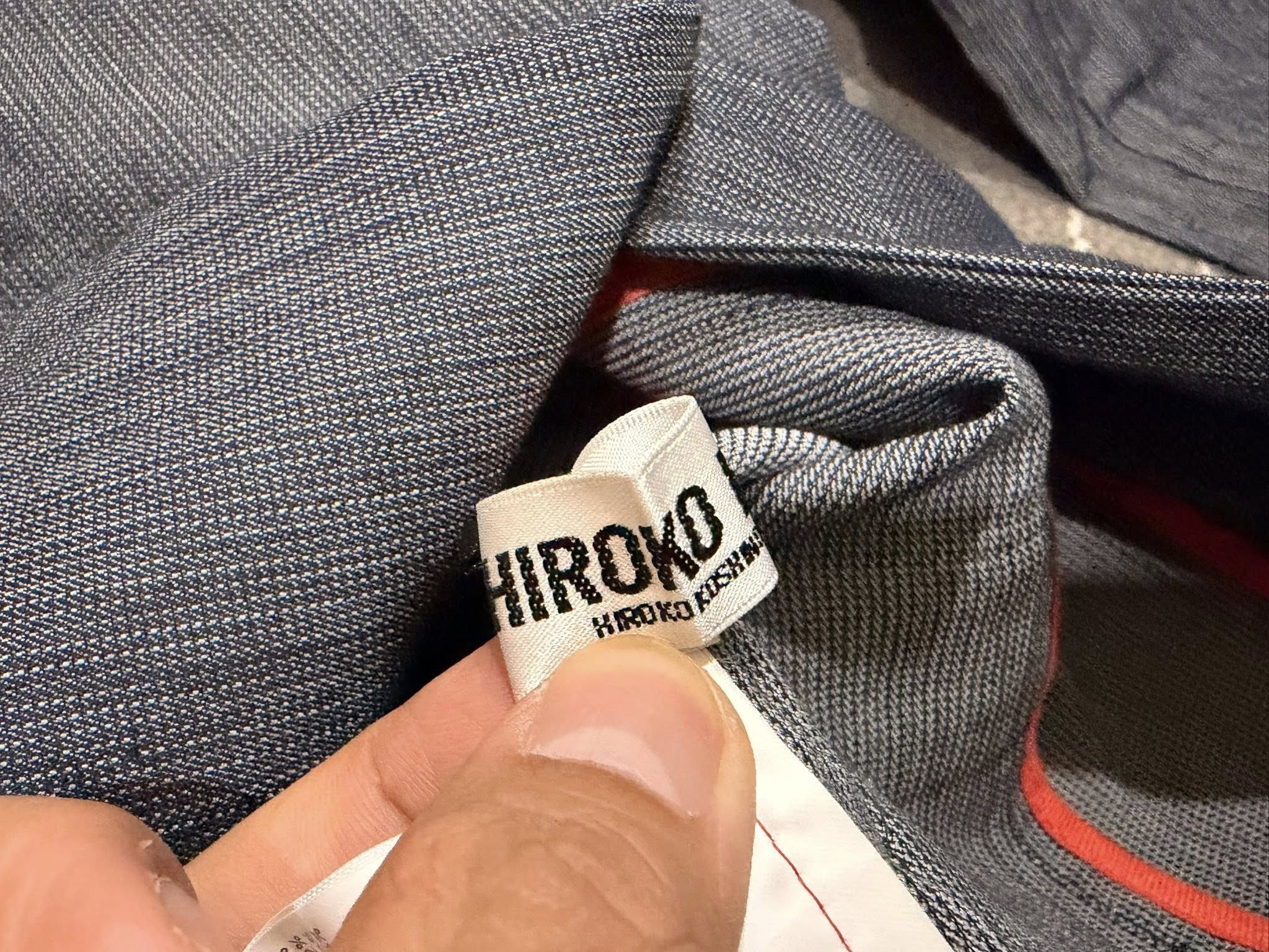 Hiroko Koshino Homme HIROKO BIS by hiroko KOSHINO women blazer S 3161 Size S / US 4 / IT 40 - 10 Thumbnail