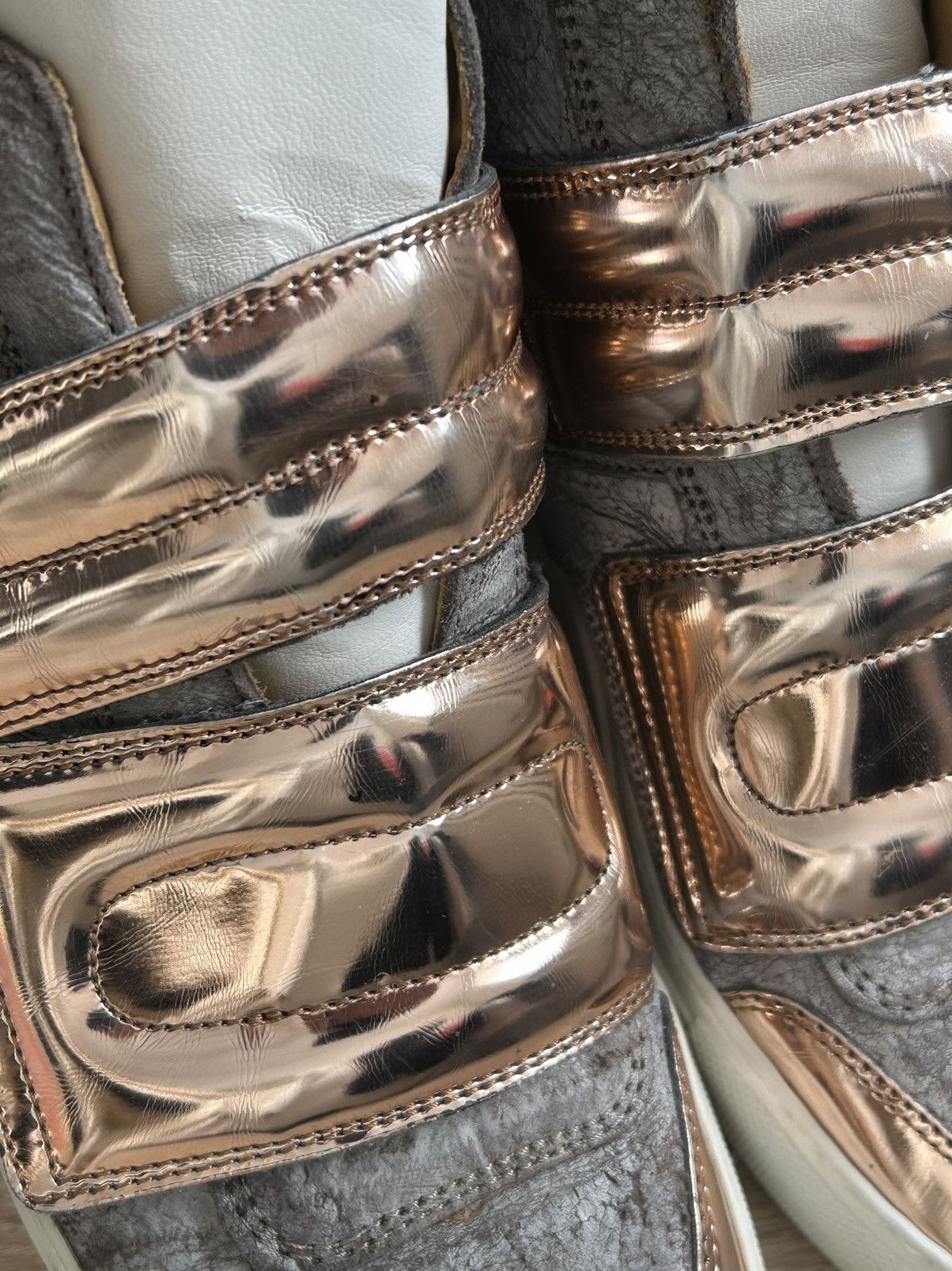 Maison Margiela MM6 Maison Margiela Velcro High-Top Sneakers (FW14–FW16) Size US 5.5 / IT 35.5 - 6 Thumbnail