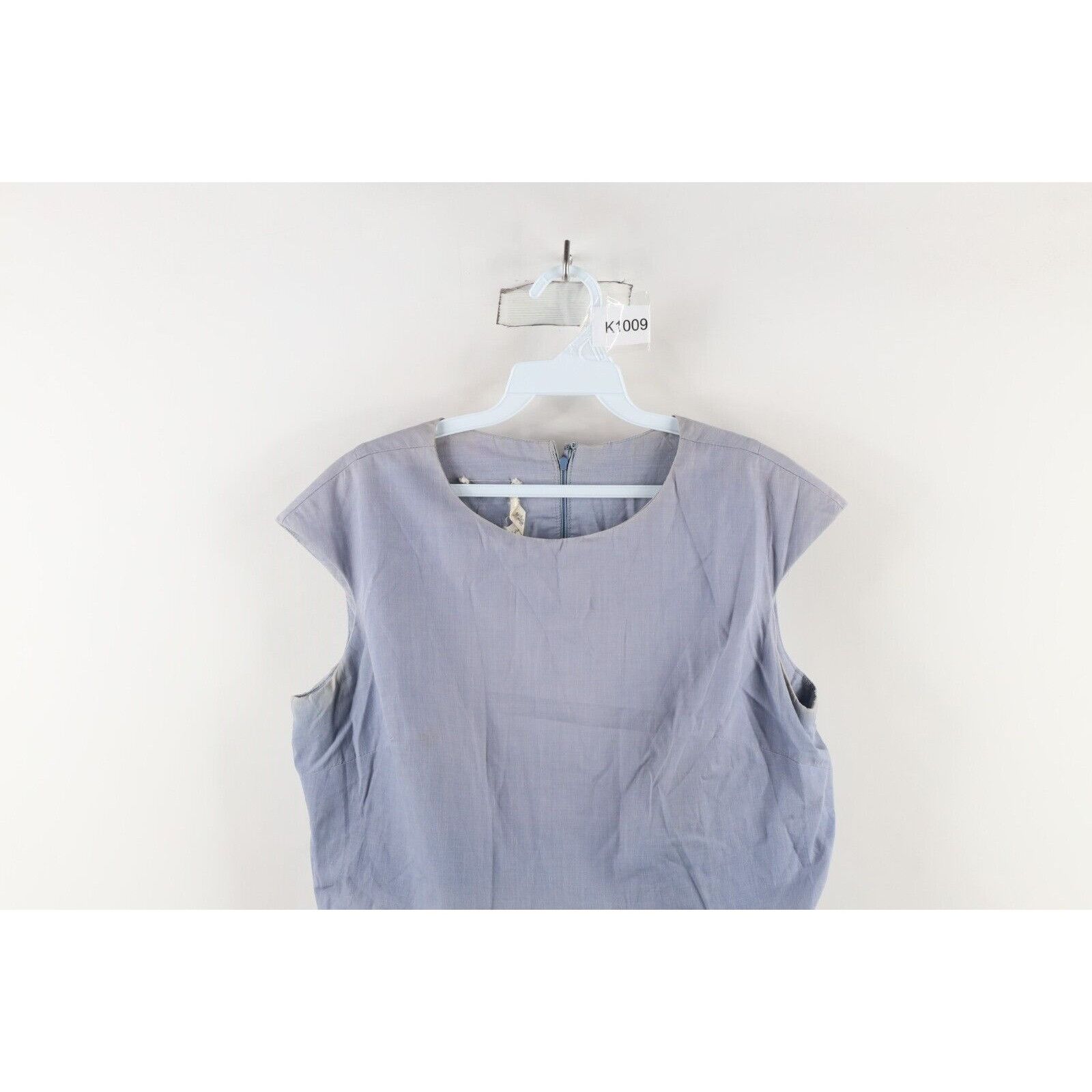 Vintage Vintage 60s 70s Distressed Sun Faded Pleated Dress Size M / US 6-8 / IT 42-44 - 2 Thumbnail