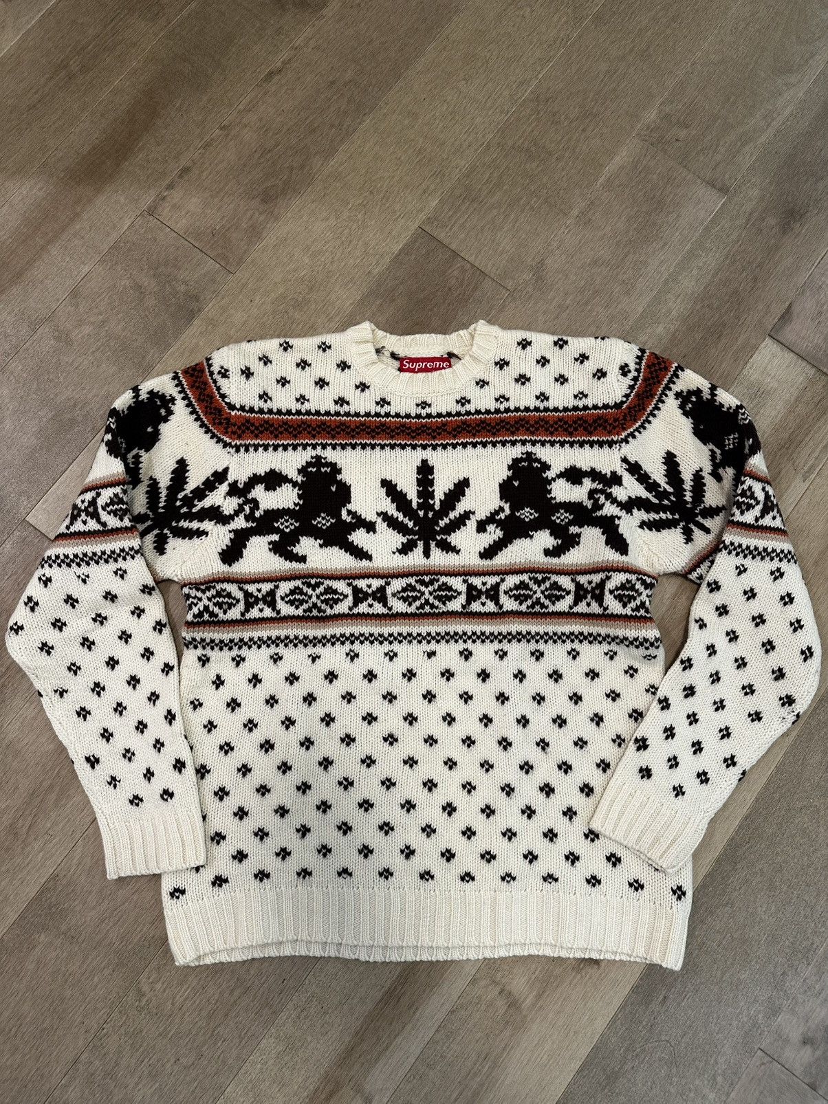 Supreme Supreme Lion of Judah Sweater FW07 Size US M / EU 48-50 / 2 - 1 Thumbnail