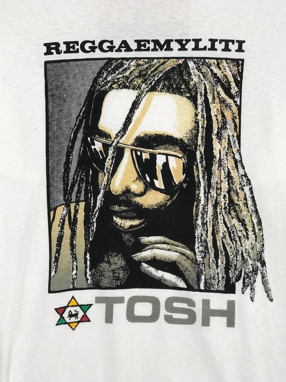 Band Tees × Vintage Vintage Peter Tosh Jamaican Reggae Reggae-Mylitis Size US L / EU 52-54 / 3 - 3 Thumbnail