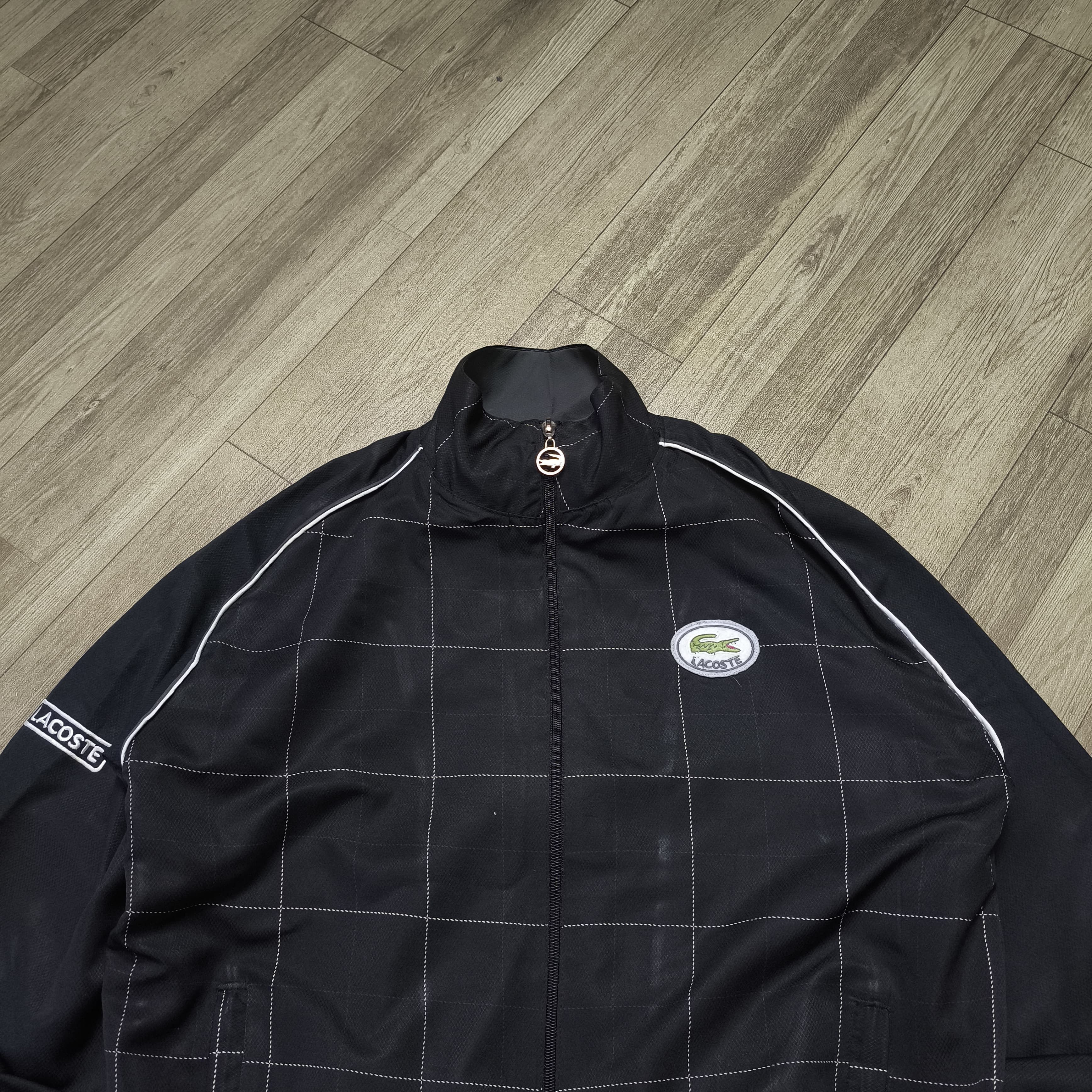 Lacoste Vintage Lacoste Pin Stripe Track Jacket Size US M / EU 48-50 / 2 - 3 Thumbnail