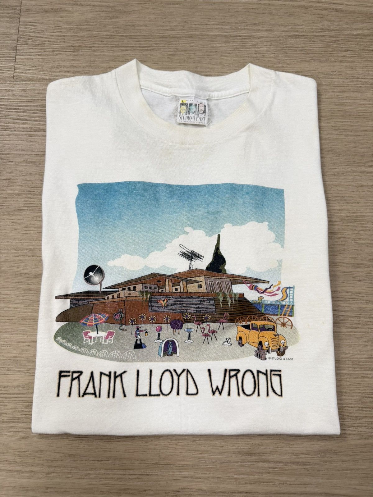 Other Vintage 90s tee Size US L / EU 52-54 / 3 - 1 Thumbnail