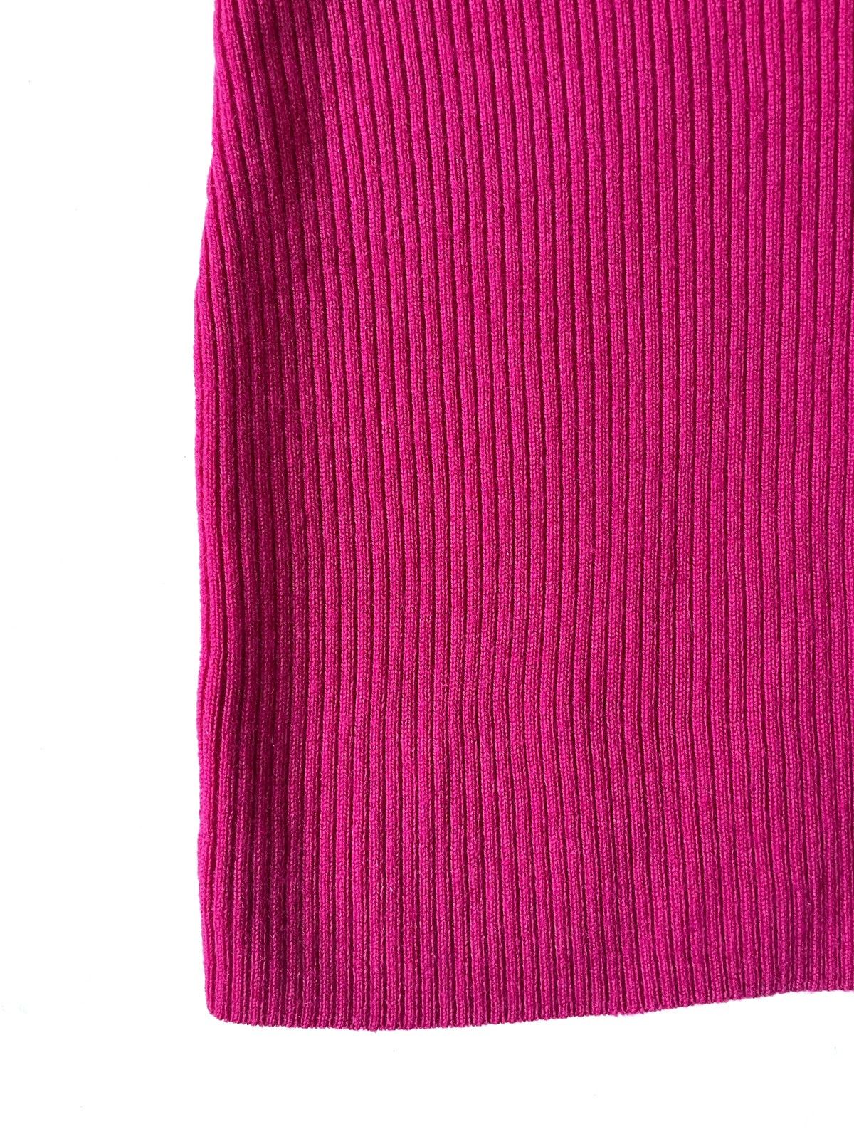 Escada Escada Women Ribbed Pink Sweater Size 40/M Luxury Style Size M / US 6-8 / IT 42-44 - 5 Thumbnail