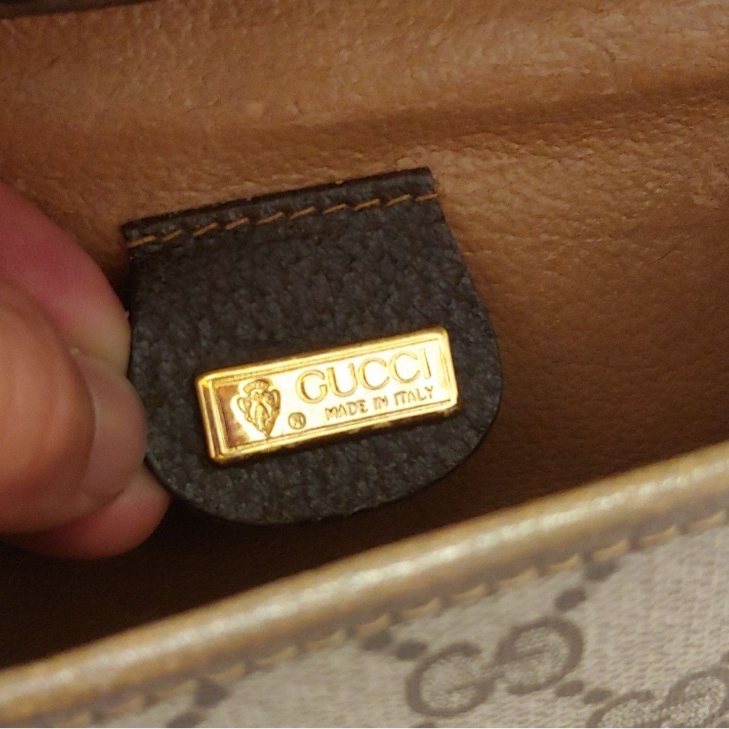 Gucci Vintage Gucci Interlocking GG Monogram Supreme Clutch Size ONE SIZE - 8 Thumbnail