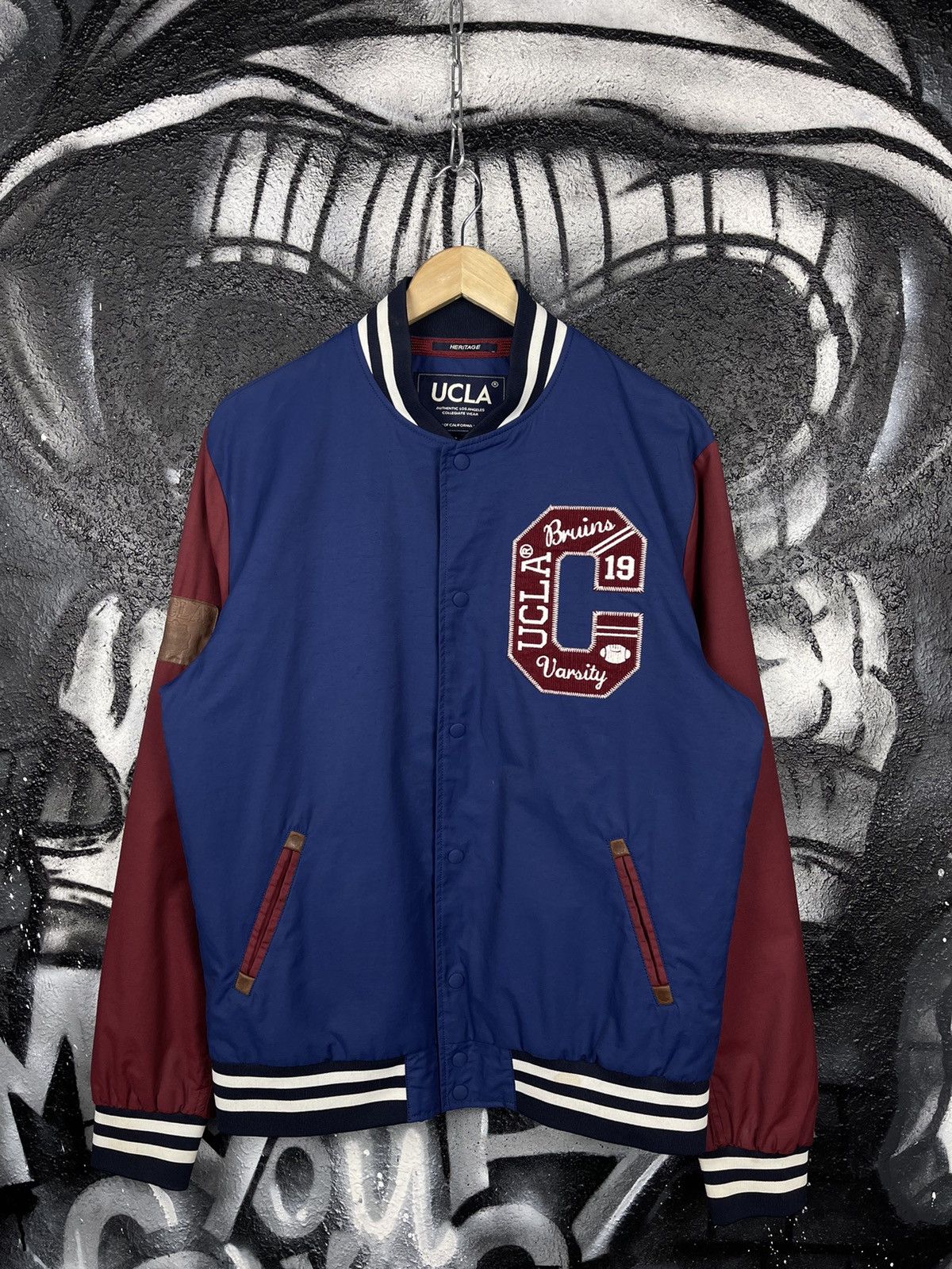 Vintage UCLA Y2K Los Angles College Bomber Jacket Men’s Size Large Size US L / EU 52-54 / 3 - 3 Thumbnail