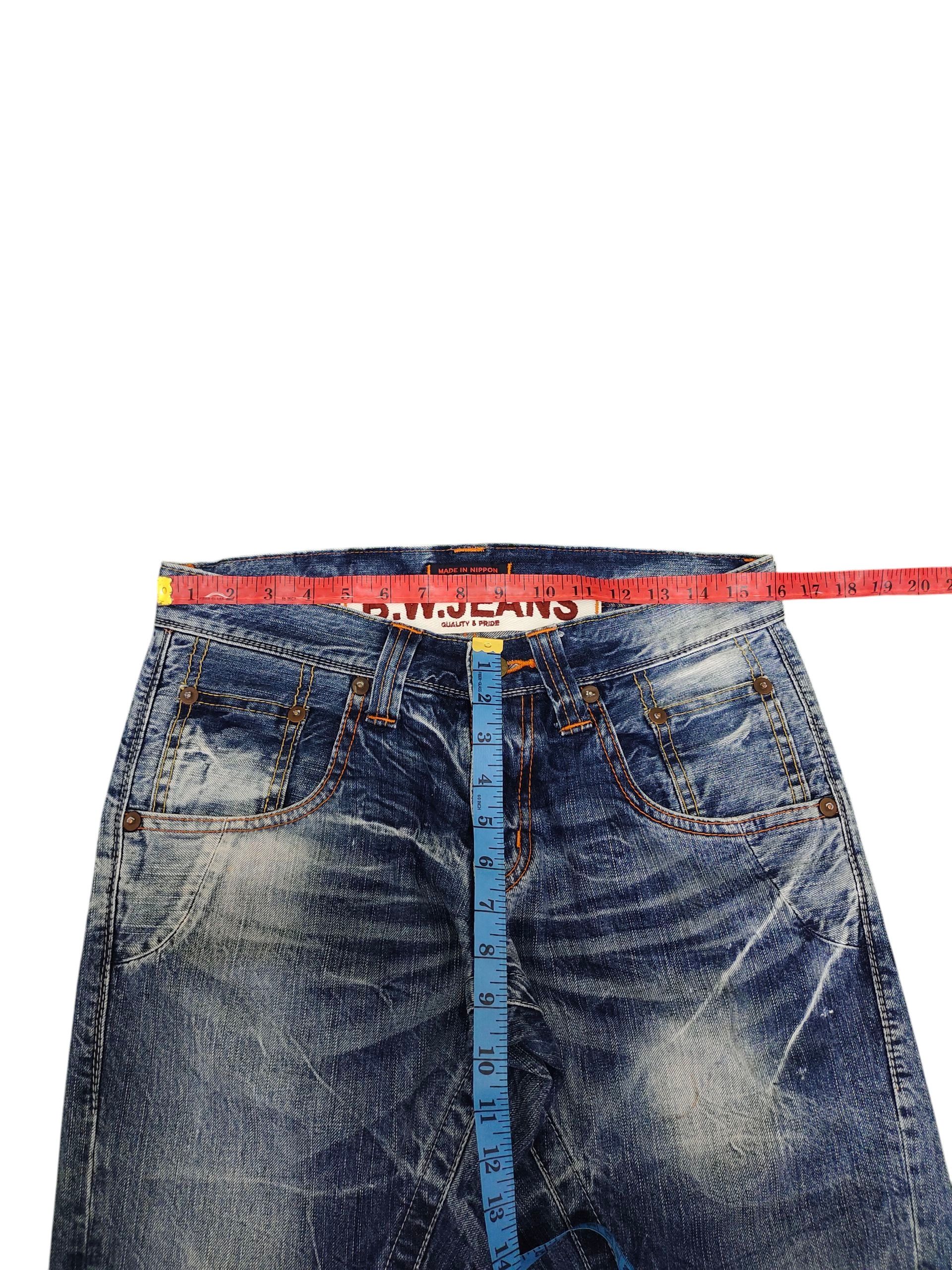 Undercover Vintage 90s Blue Way Clawmark Distress Faded Denim Jeans Size US 32 / EU 48 - 13 Thumbnail