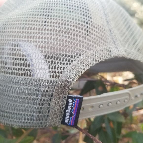 Patagonia Patagonia P-6 Logo Trucker Hat Tea Green NEW UNISEX Size ONE SIZE - 3 Thumbnail