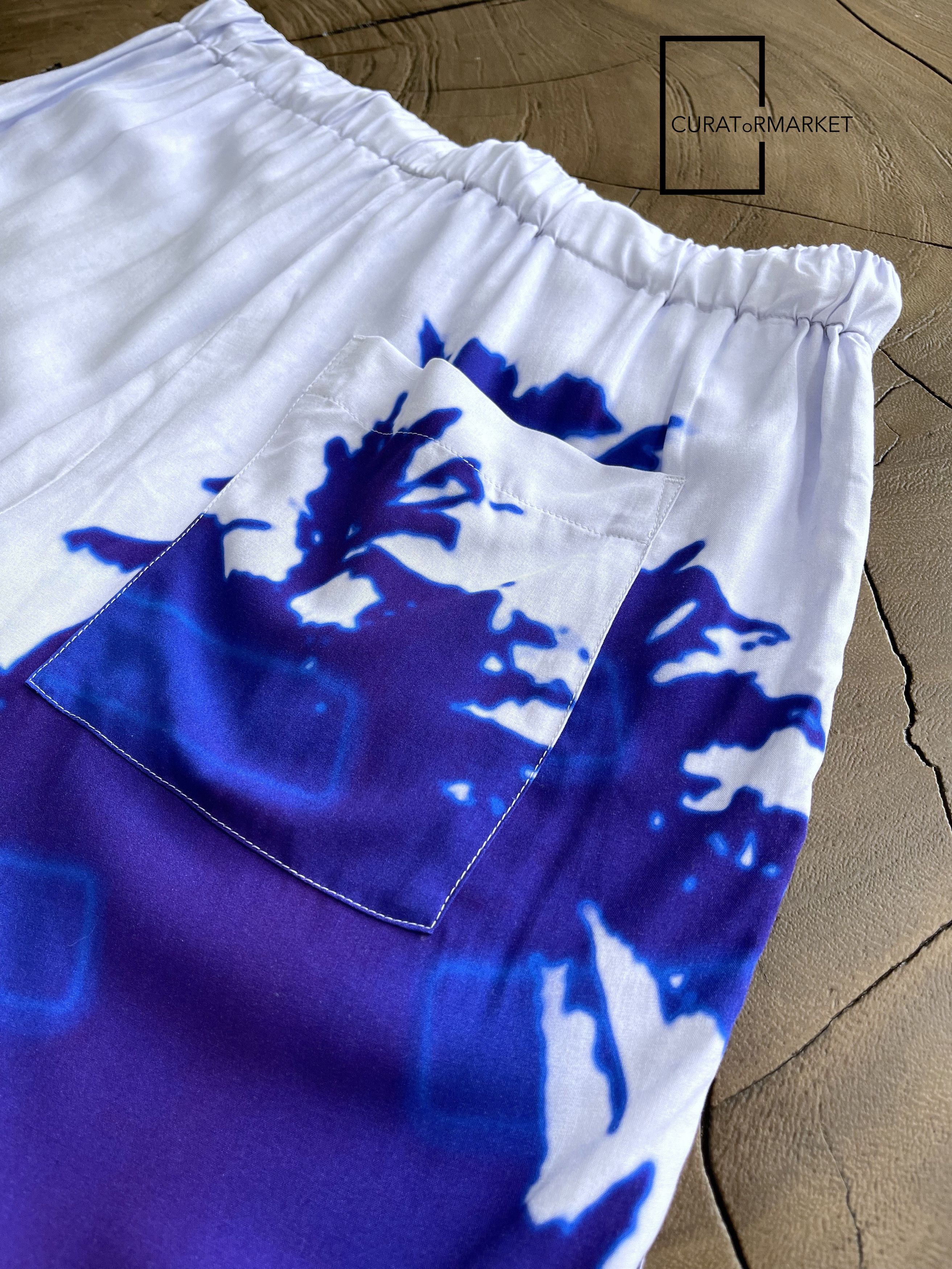 Dries Van Noten EU46 Piper Psychedelic Palm Len Lye Print Graphic Short SS21 Size US 30 / EU 46 - 4 Thumbnail