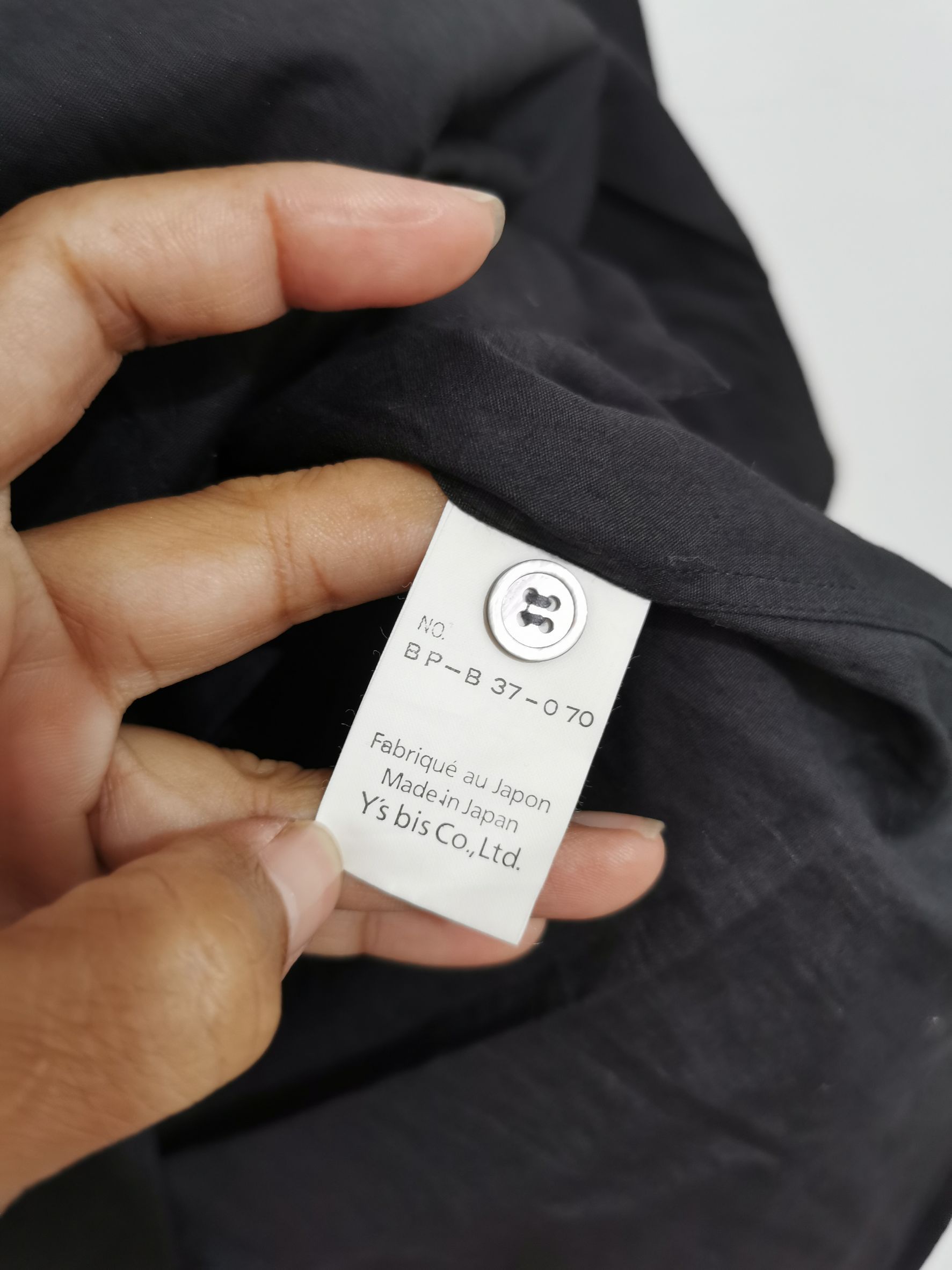 Yohji Yamamoto 🔴yohji yamamoto black shirt🔴 Size US M / EU 48-50 / 2 - 7 Thumbnail