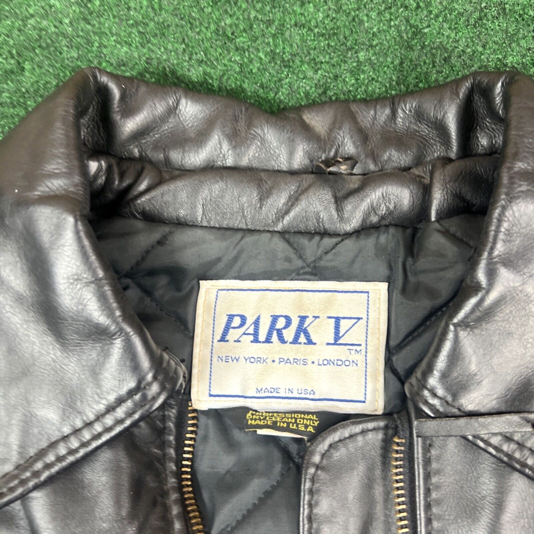 Vintage Vintage 80s Black Leather Fringe Jacket Metal Biker Boho Festival Western 16 Size M / US 6-8 / IT 42-44 - 7 Thumbnail