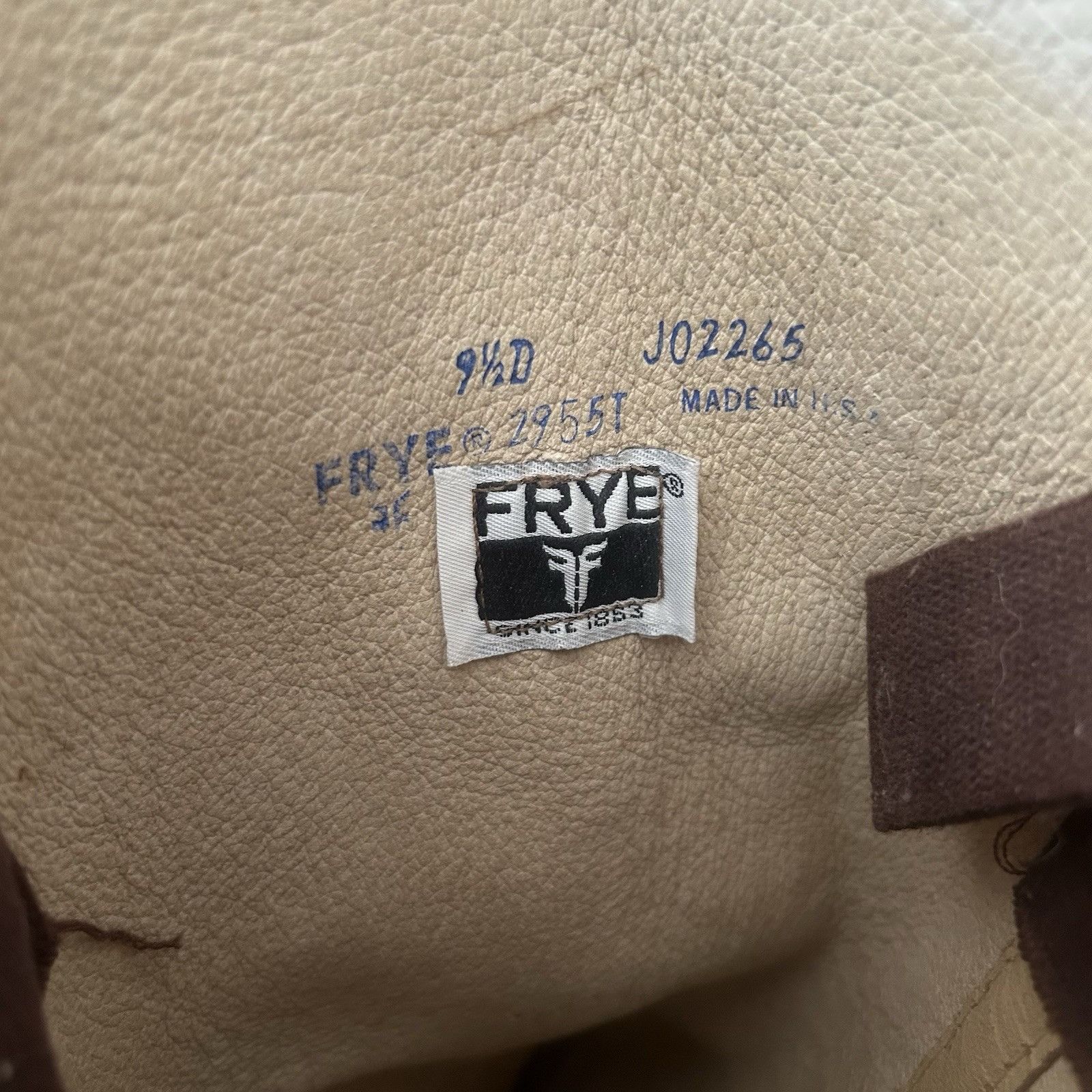 Frye Frye 2955 White Label Tall Campus Boots Mens 9.5 D Size US 9.5 / EU 42-43 - 8 Thumbnail