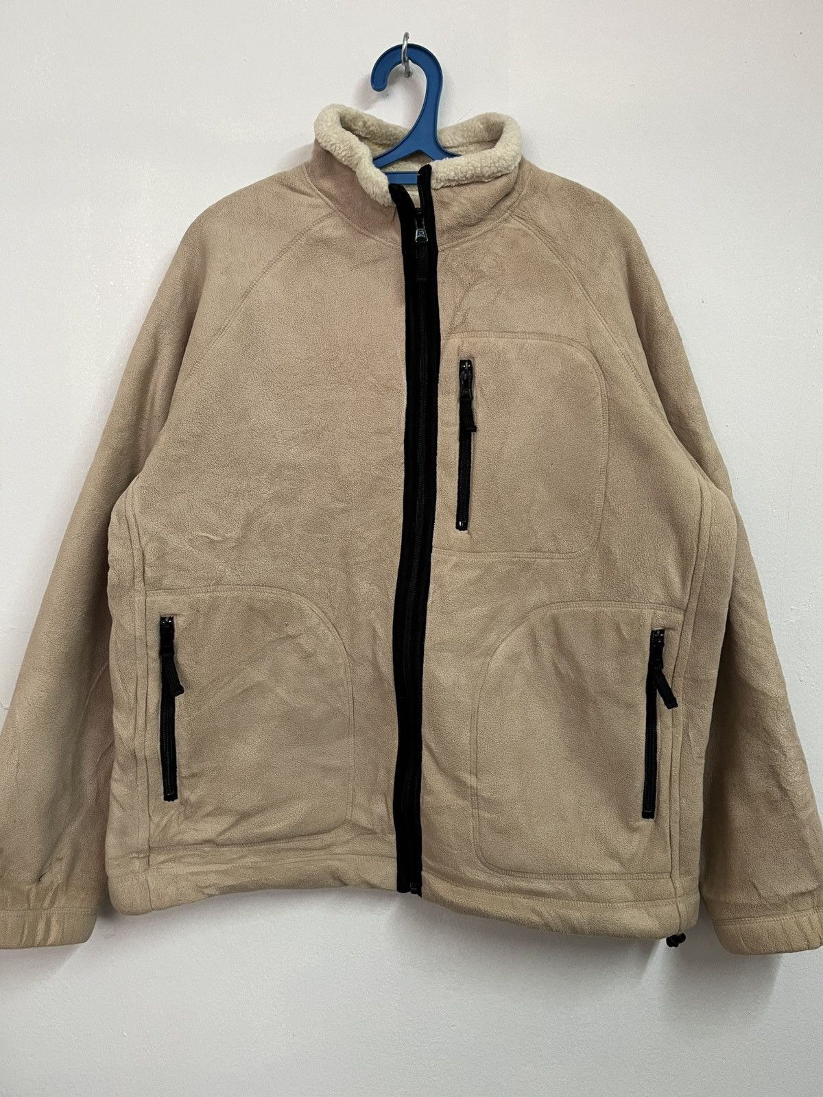 💥Vintage 00s Deep Pile REVERSIBLE Sherpa Heavy Jackets