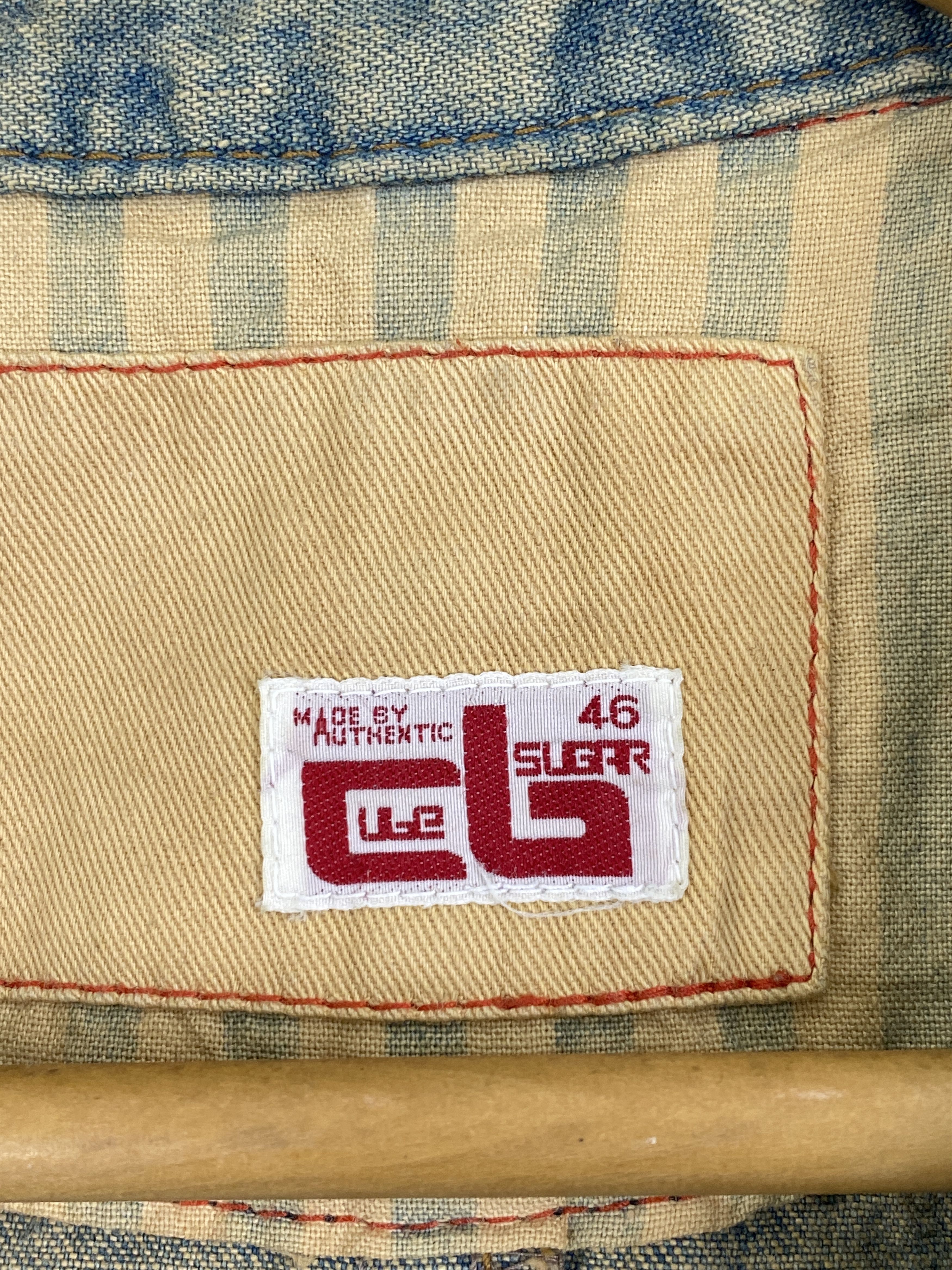 Japanese Brand Vintage Cube Sugar Multi Pocket Button Up Denim Jacket J2006 Size US S / EU 44-46 / 1 - 11 Thumbnail