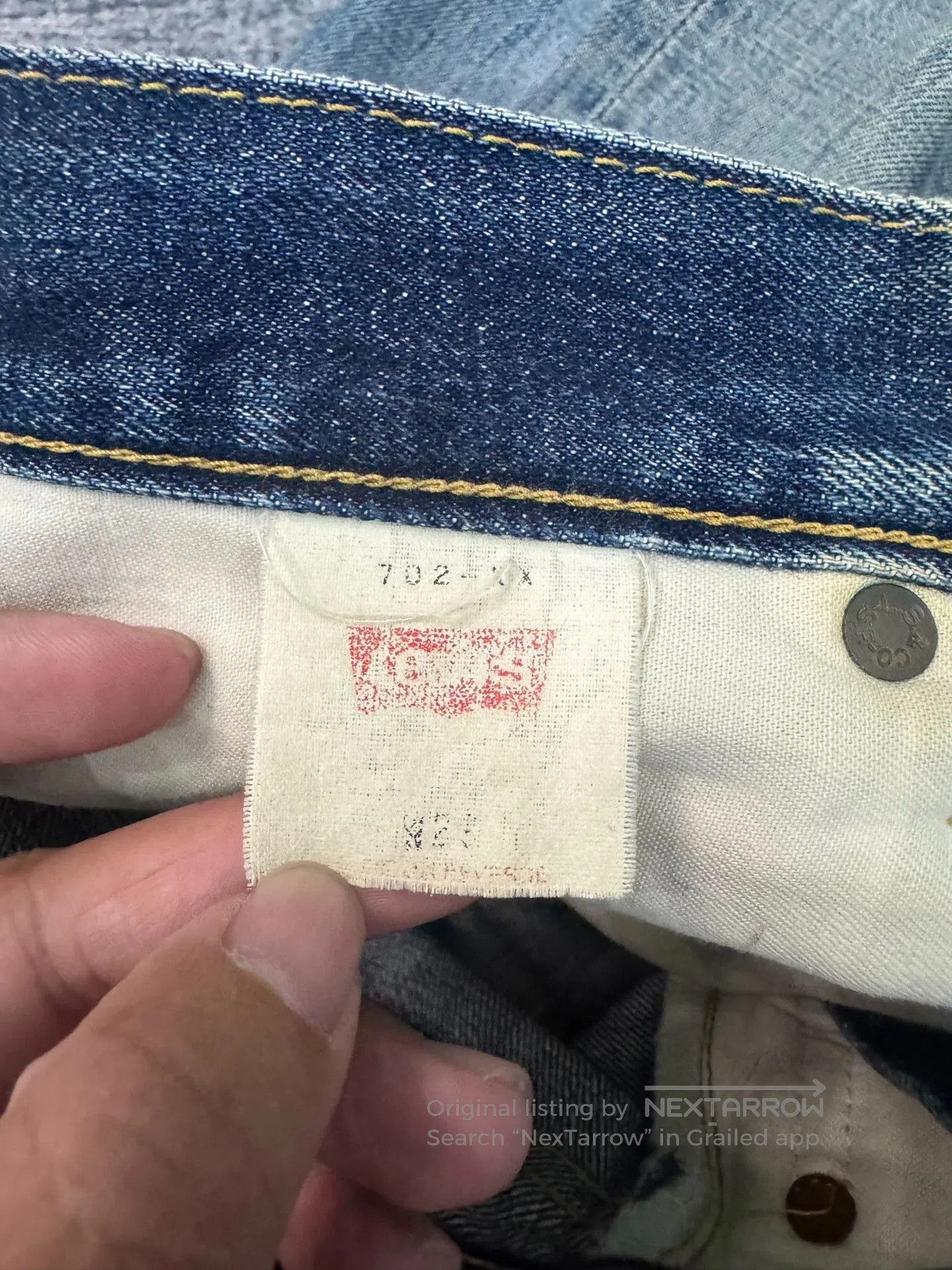 Levi's Vintage Levis 702 LVC Jeans. Size US 30 / EU 46 - 6 Thumbnail