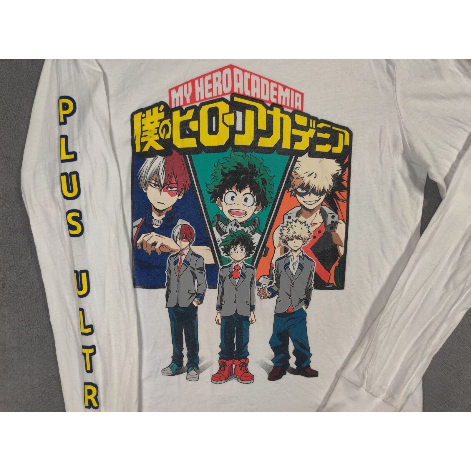 Other My Hero Academia Shirt Adult Mens Small White Japanese Anime Size US S / EU 44-46 / 1 - 4 Thumbnail