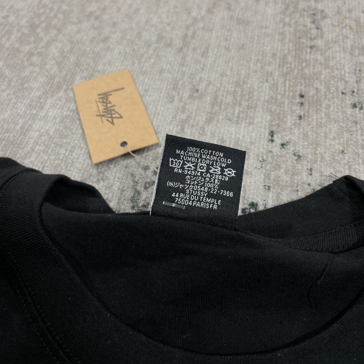 Stussy STUSSY TIKI TEE BLACK // LARGE Size US L / EU 52-54 / 3 - 6 Thumbnail