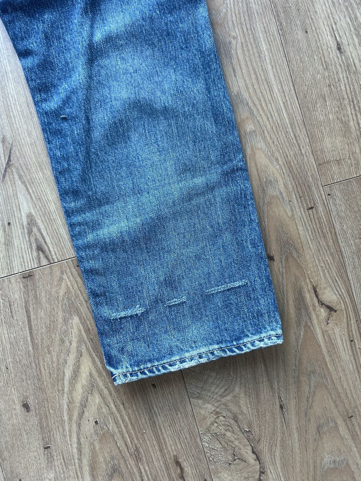 HYSTERIC GLAMOUR KINKY TEDDY BEAR SELVEDGE JEANS Y2K RARE