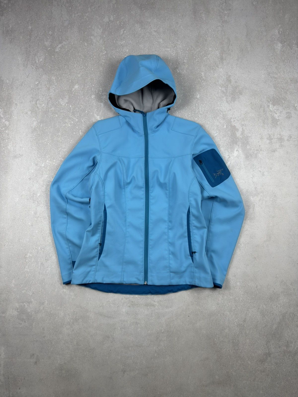 Arc'teryx Vintage Arcteryx Gamma MX Hooded Blue Shell Outdoor Jacket Size S / US 4 / IT 40 - 5 Thumbnail