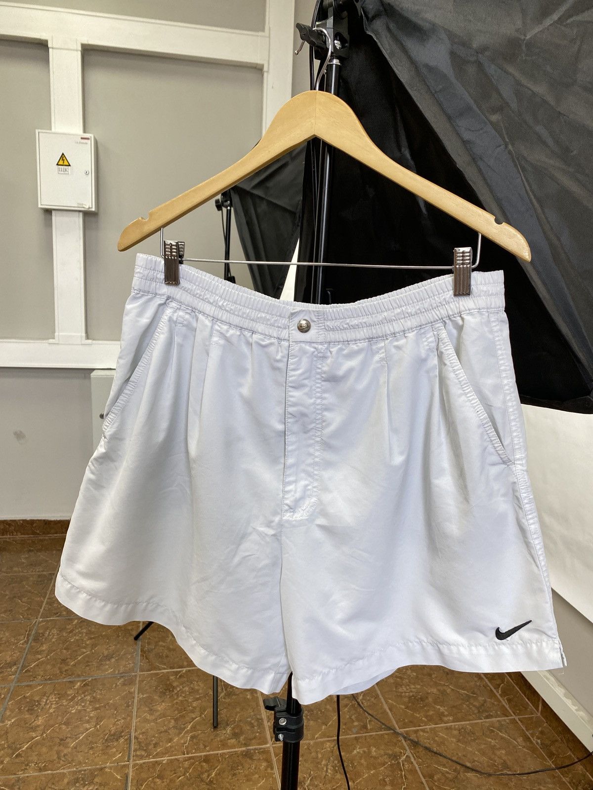 Nike 🇺🇸🎾 Vintage 90s Nike Tennis Shorts Rare Retro Hype Y2K Size US 33 - 1 Thumbnail