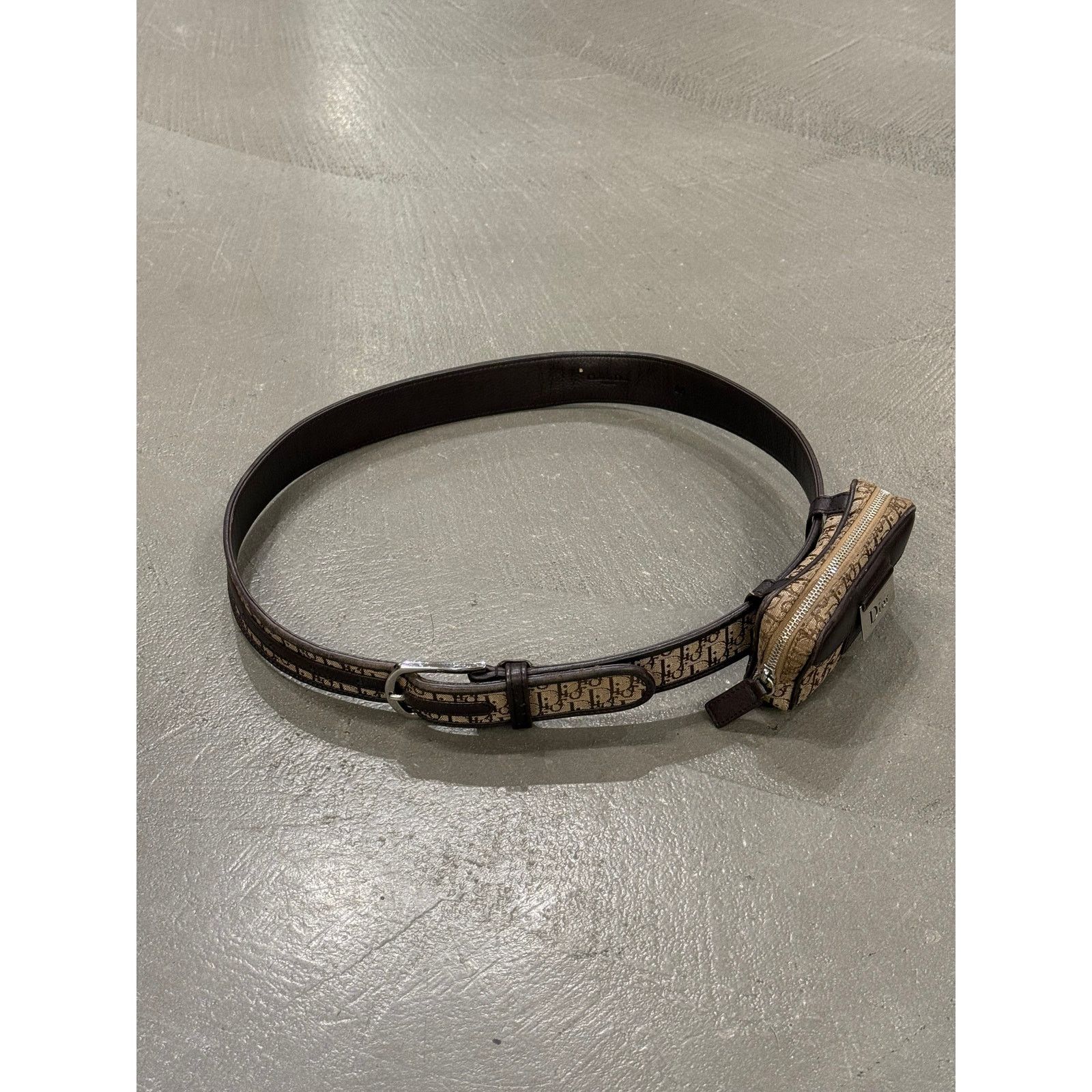 Dior 2000s Dior by Galliano monogram waist bag belt Size ONE SIZE - 7 Thumbnail