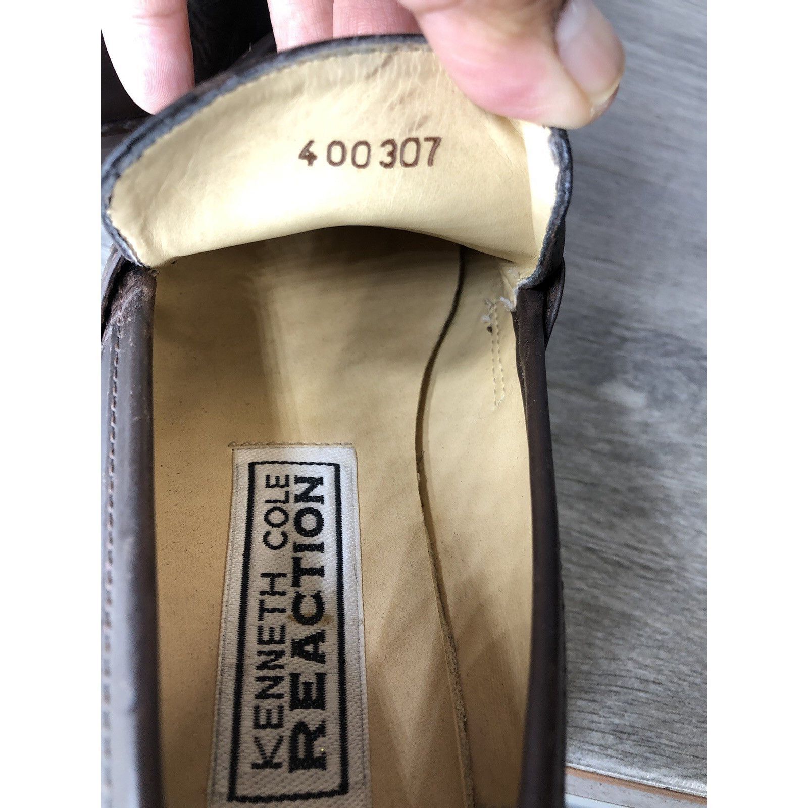 Kenneth Cole Kenneth Cole VTG Horsebit Brown Leather Lug Sole Loafers Dre Size US 6.5 / IT 36.5 - 8 Thumbnail