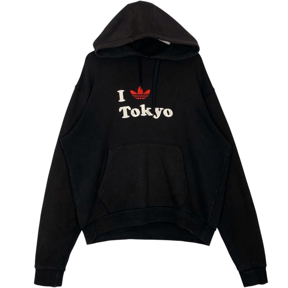 Other Vintage I Love Tokyo Hoodie Sweater Embroidered Logo Black Size US XL / EU 56 / 4 - 1 Thumbnail
