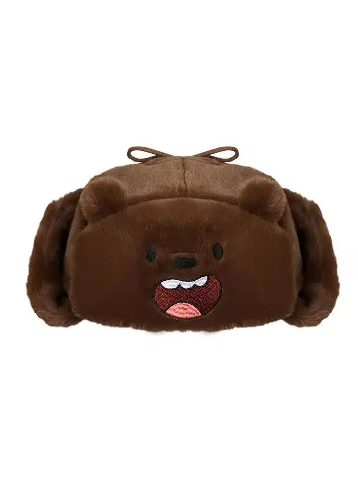 Other Ushanka Hat Brown bear Hot S Size ONE SIZE - 5 Thumbnail