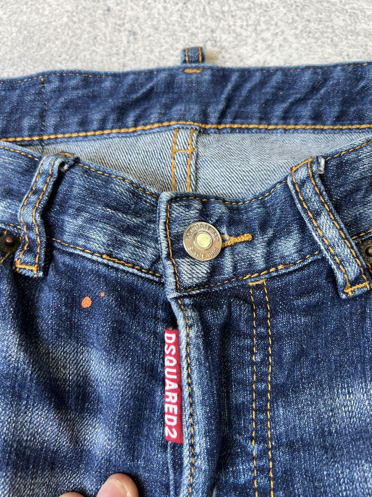Dsquared2 × Vintage Vintage Dsquared2 Luxury skinny Jeans 44 size ( IT) Size US 32 / EU 48 - 11 Thumbnail