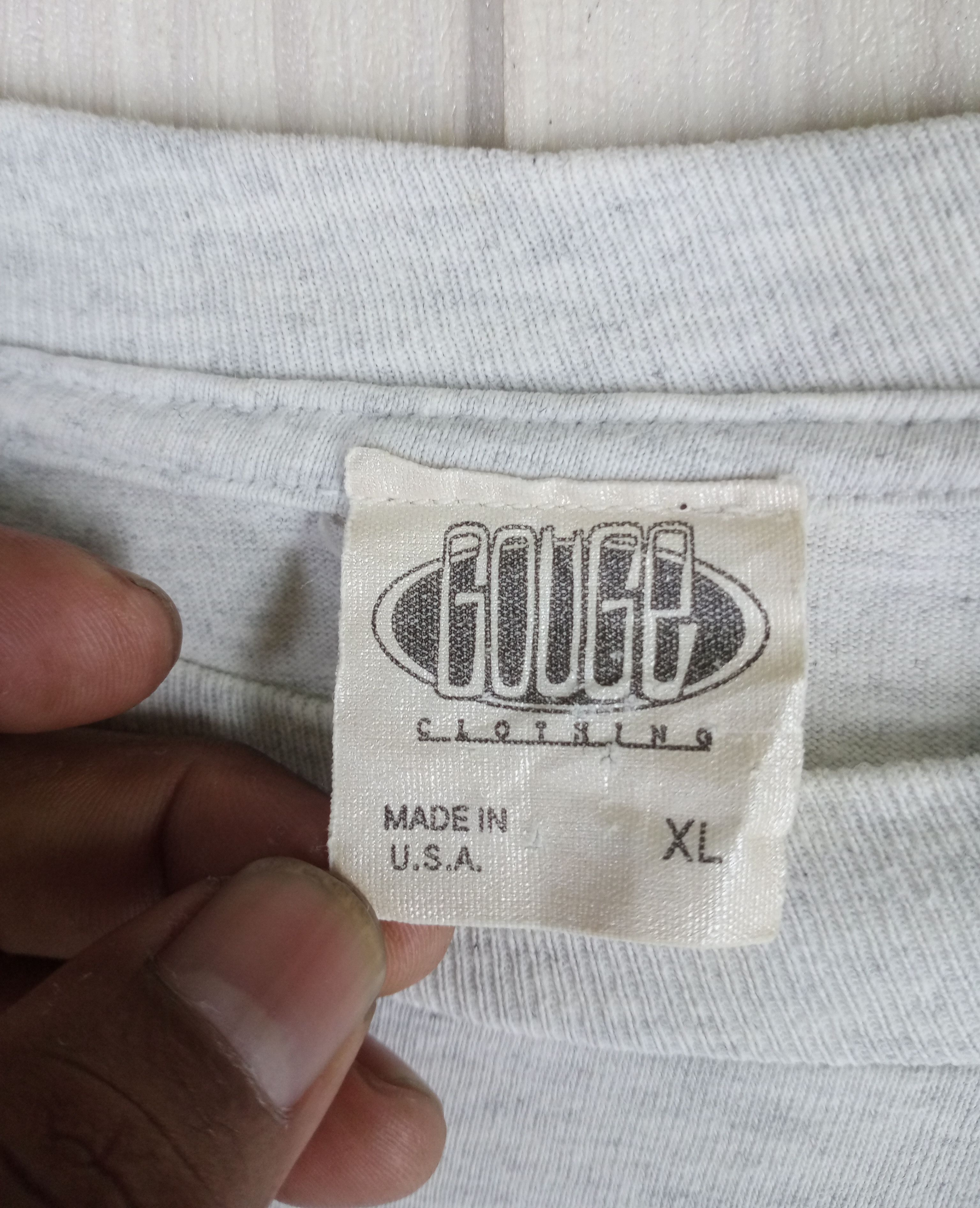Hook-Ups Rare Vintage 90s Gouge Skateboard Big Logo Tshirt Size US XL / EU 56 / 4 - 6 Thumbnail