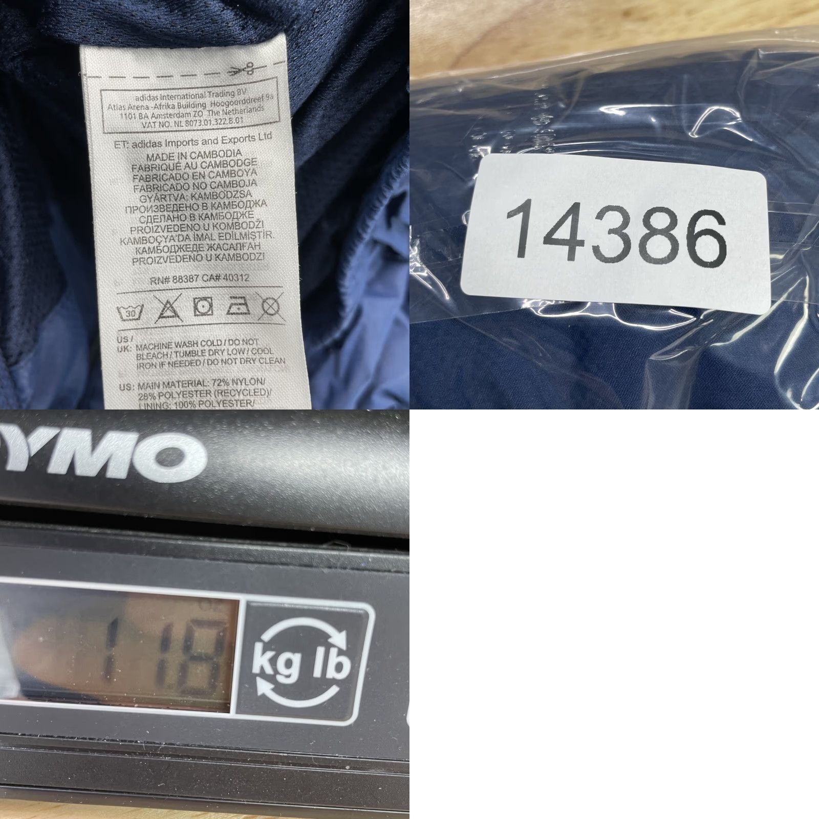 Adidas Adidas Track Jacket Mens Small Blue Y2k Hip Hop Streetwear Windbreaker Retro Gym Jacket Size US S / EU 44-46 / 1 - 8 Thumbnail