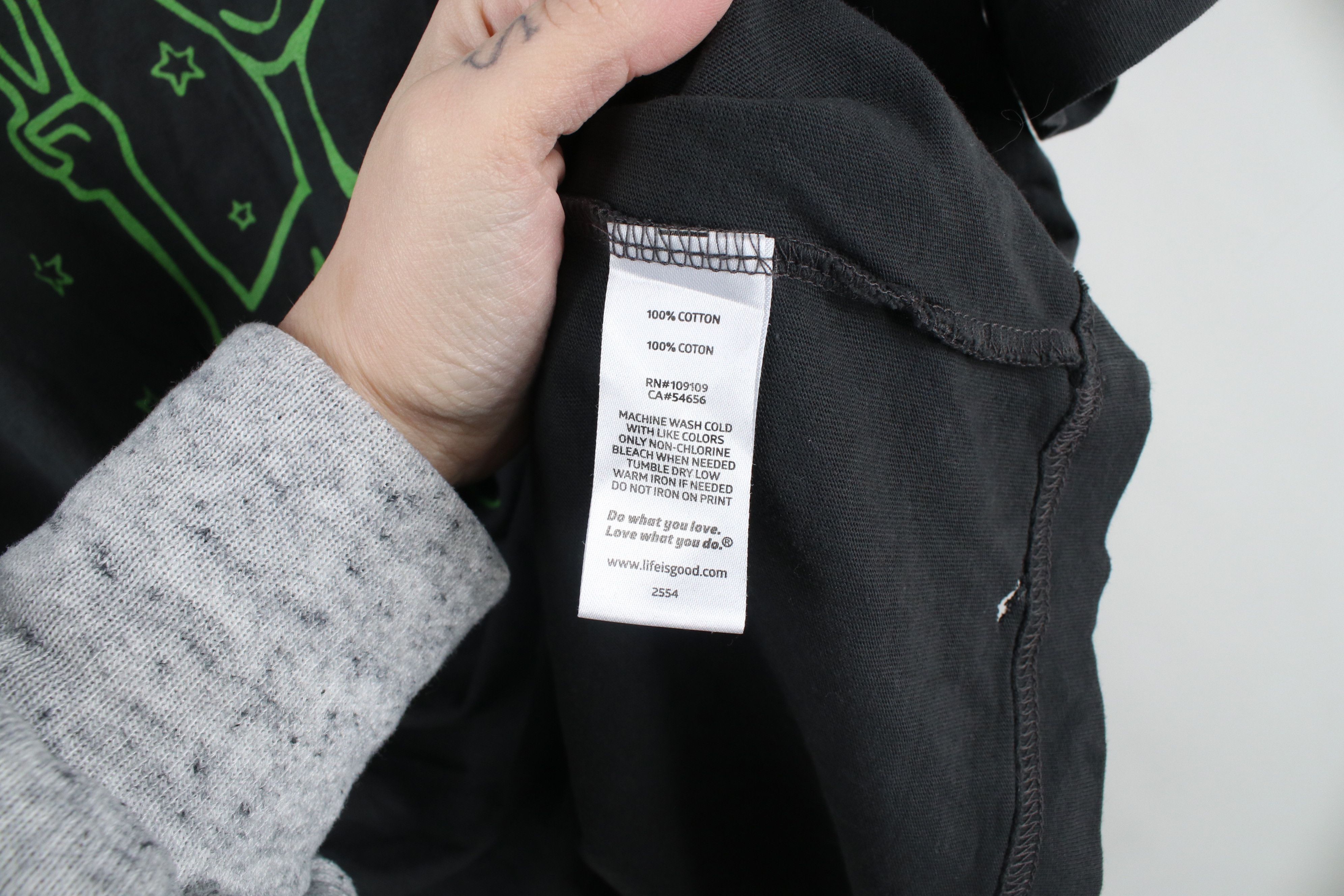Life is Good × Vintage Life Is Good Spell Don't Stop Believing Alien Space T-Shirt Size US L / EU 52-54 / 3 - 8 Thumbnail