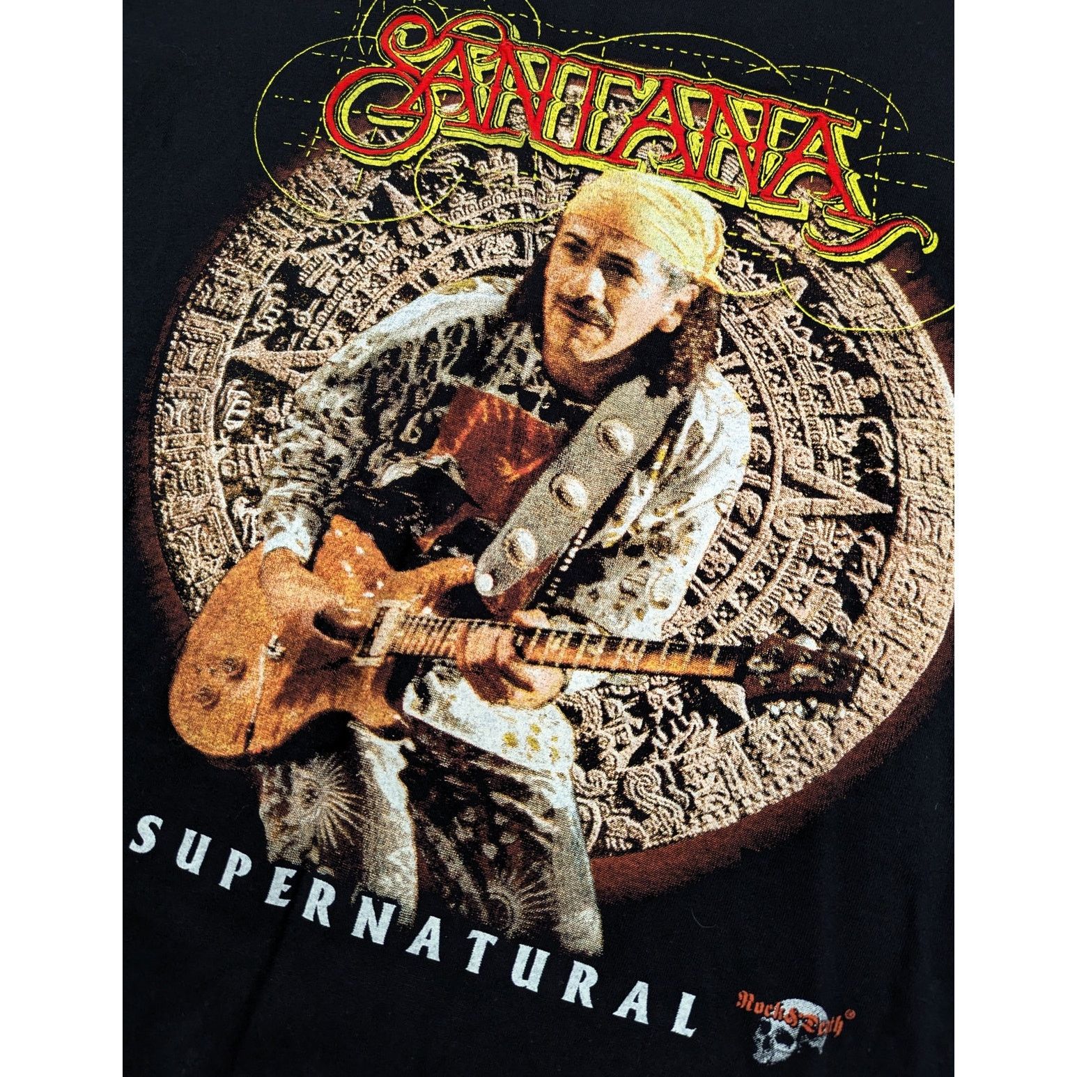 Band Tees × Vintage Vintage Rock and Death Carlos Santana Supernatural t-shirt Size US L / EU 52-54 / 3 - 2 Thumbnail