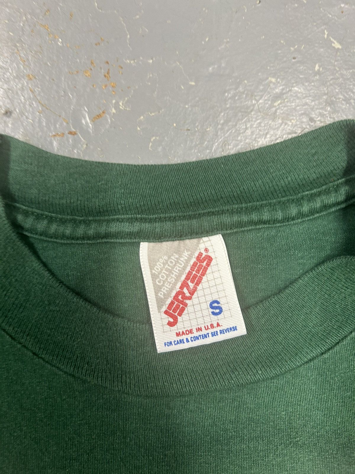 Vintage Crazy Vintage 90s Green Seattle Underground Graphic T-Shirt Size US S / EU 44-46 / 1 - 4 Thumbnail