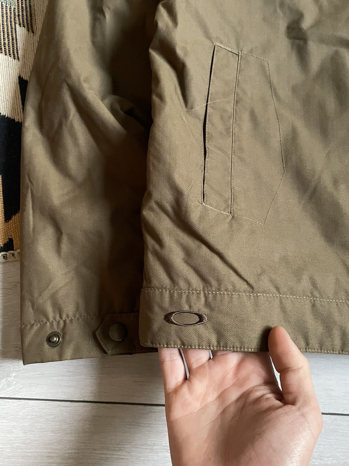 Oakley Vintage Oakley Rider Logo Jacket Size US S / EU 44-46 / 1 - 5 Thumbnail